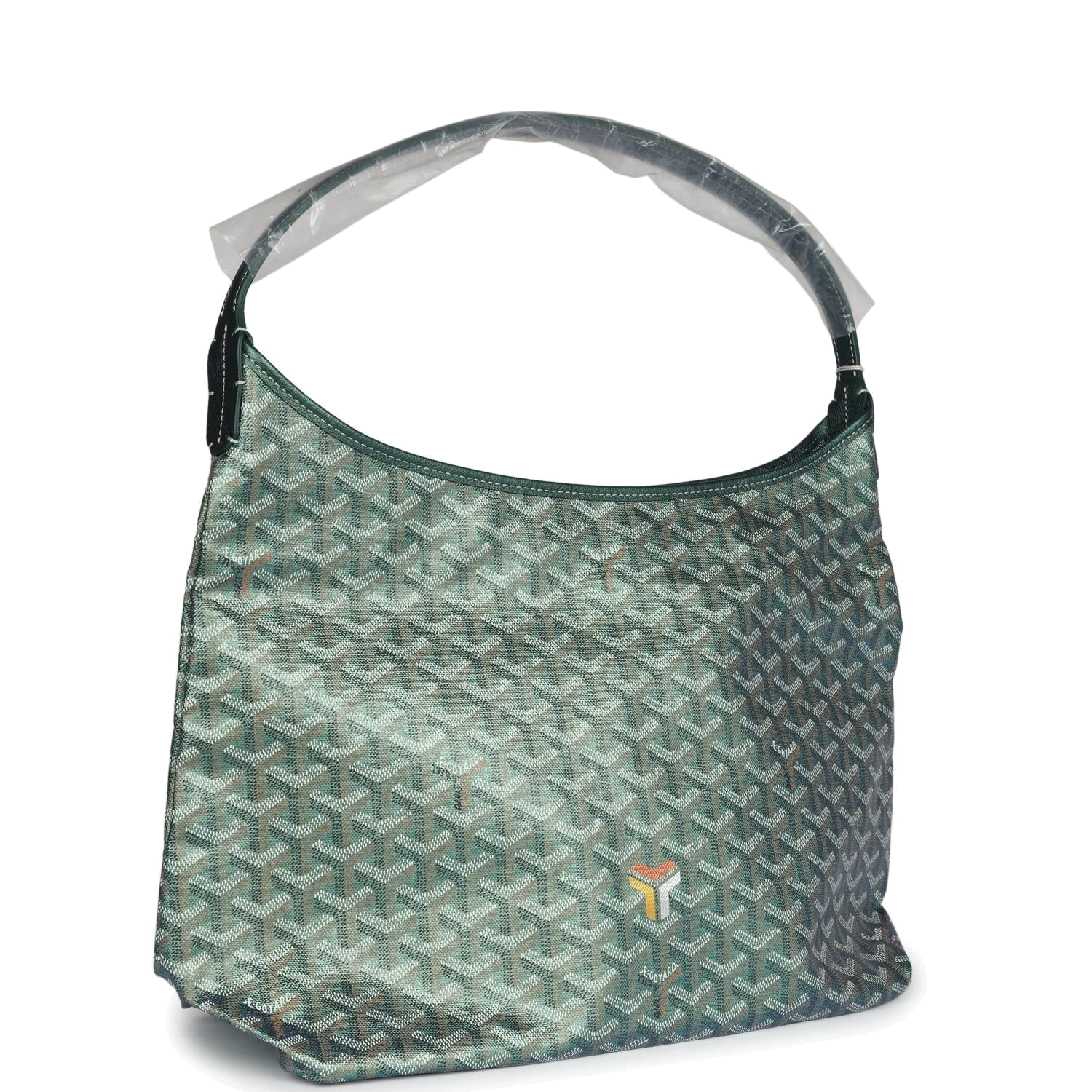 Goyard Goyardine Pearly Green Boheme PM Hobo Bag — фото 3