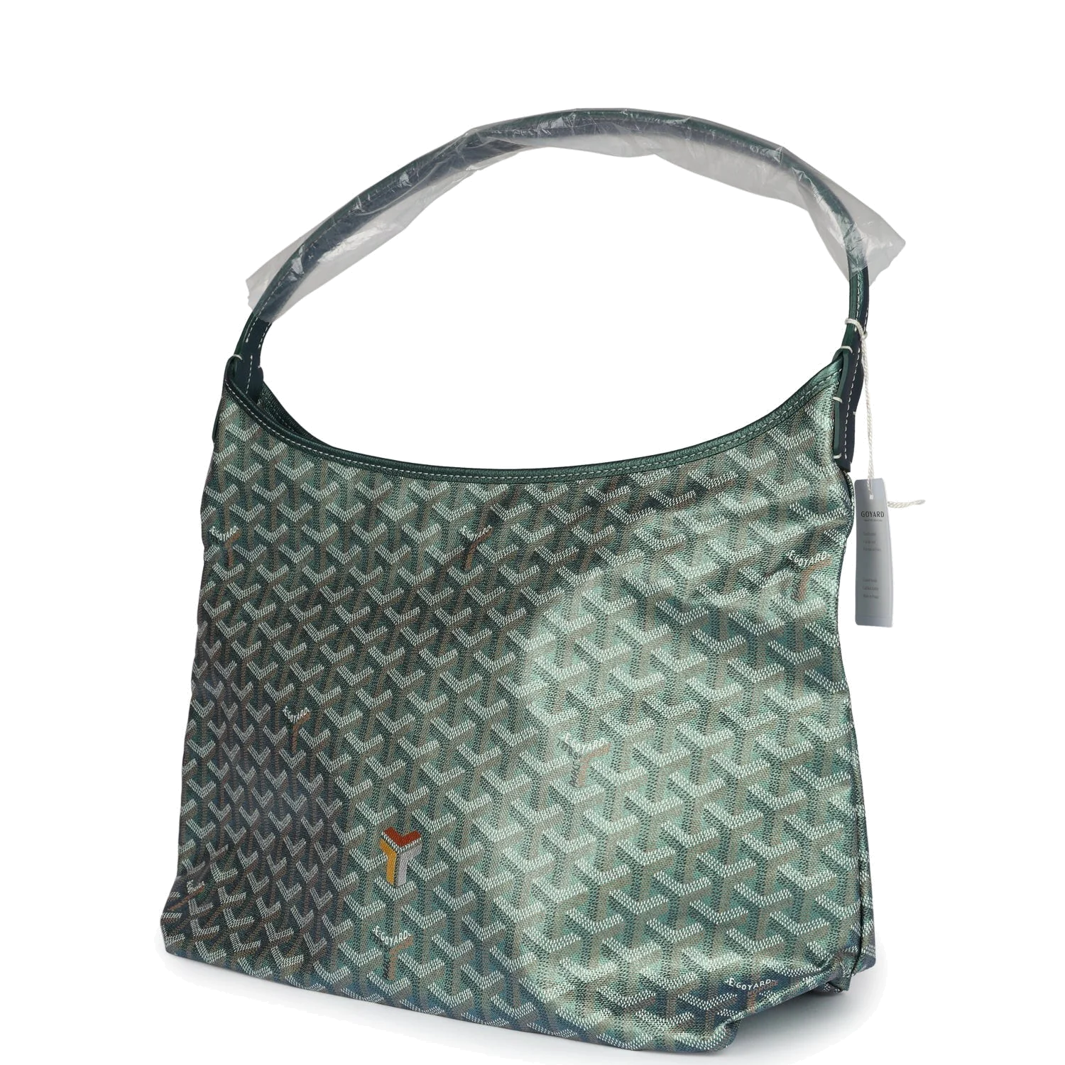 Goyard Goyardine Pearly Green Boheme PM Hobo Bag — фото 4