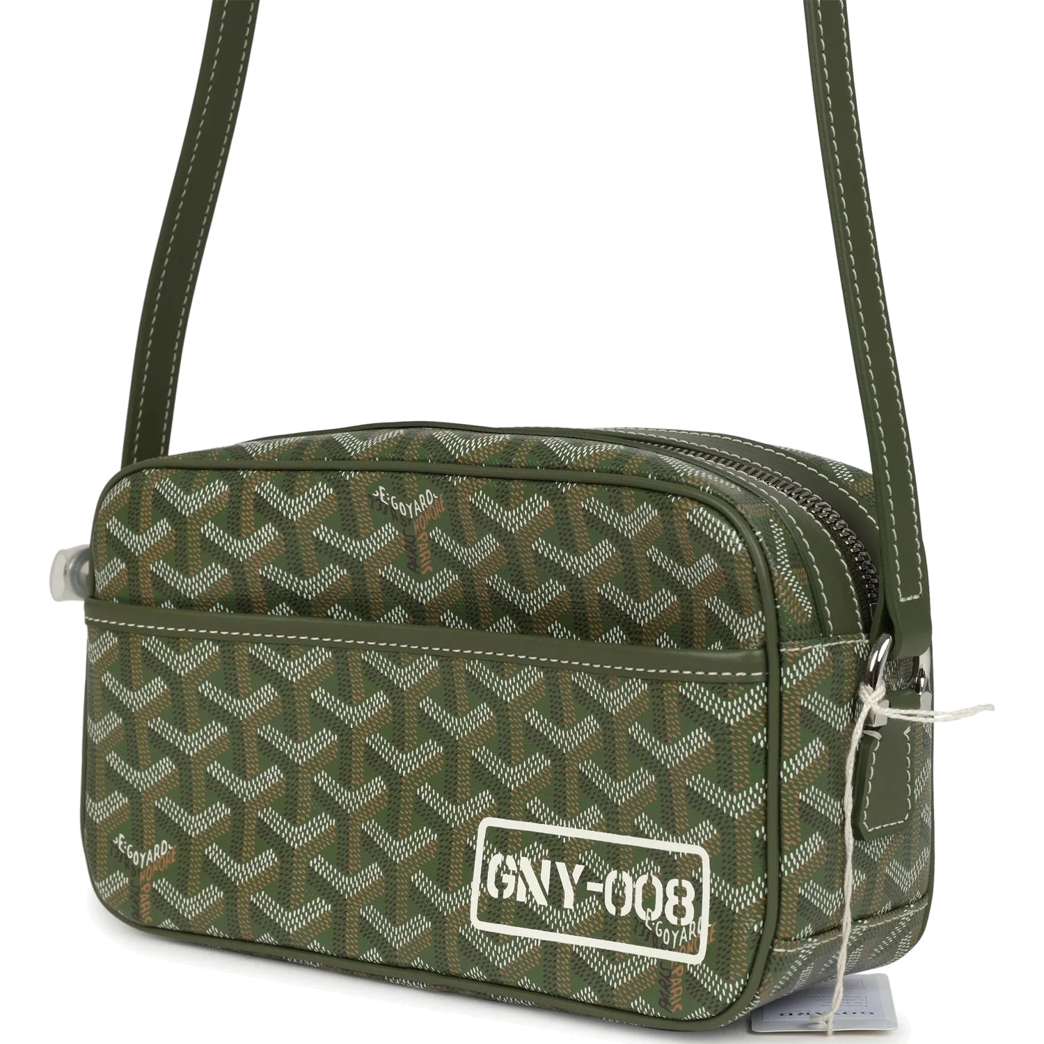 Goyard Goyardine Khaki Cap Vert PM Bag — фото 6