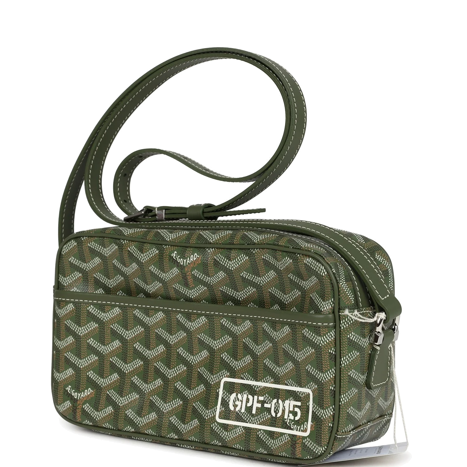 Goyard Goyardine Khaki Cap Vert PM Bag — фото 6