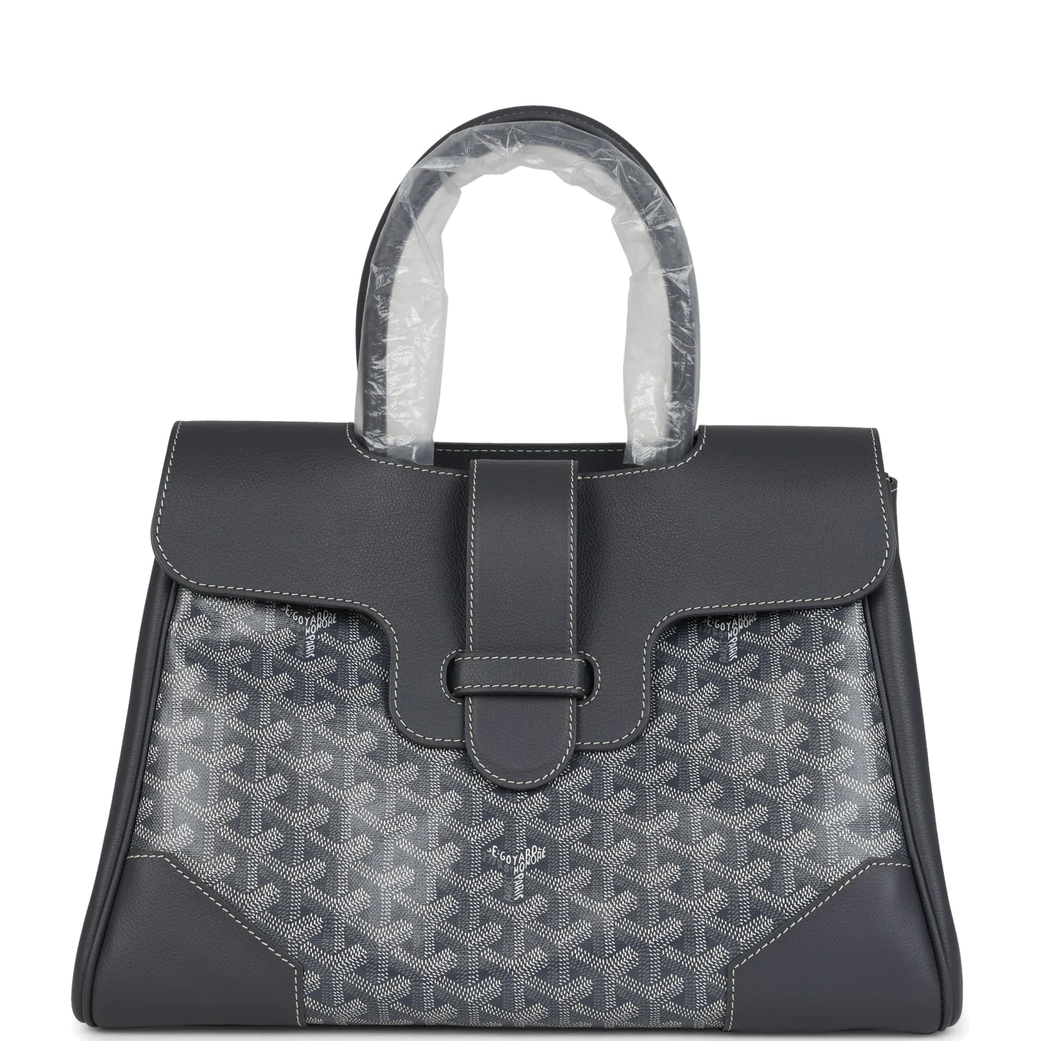 Goyard Saigon Tote Grey Goyardine Canvas