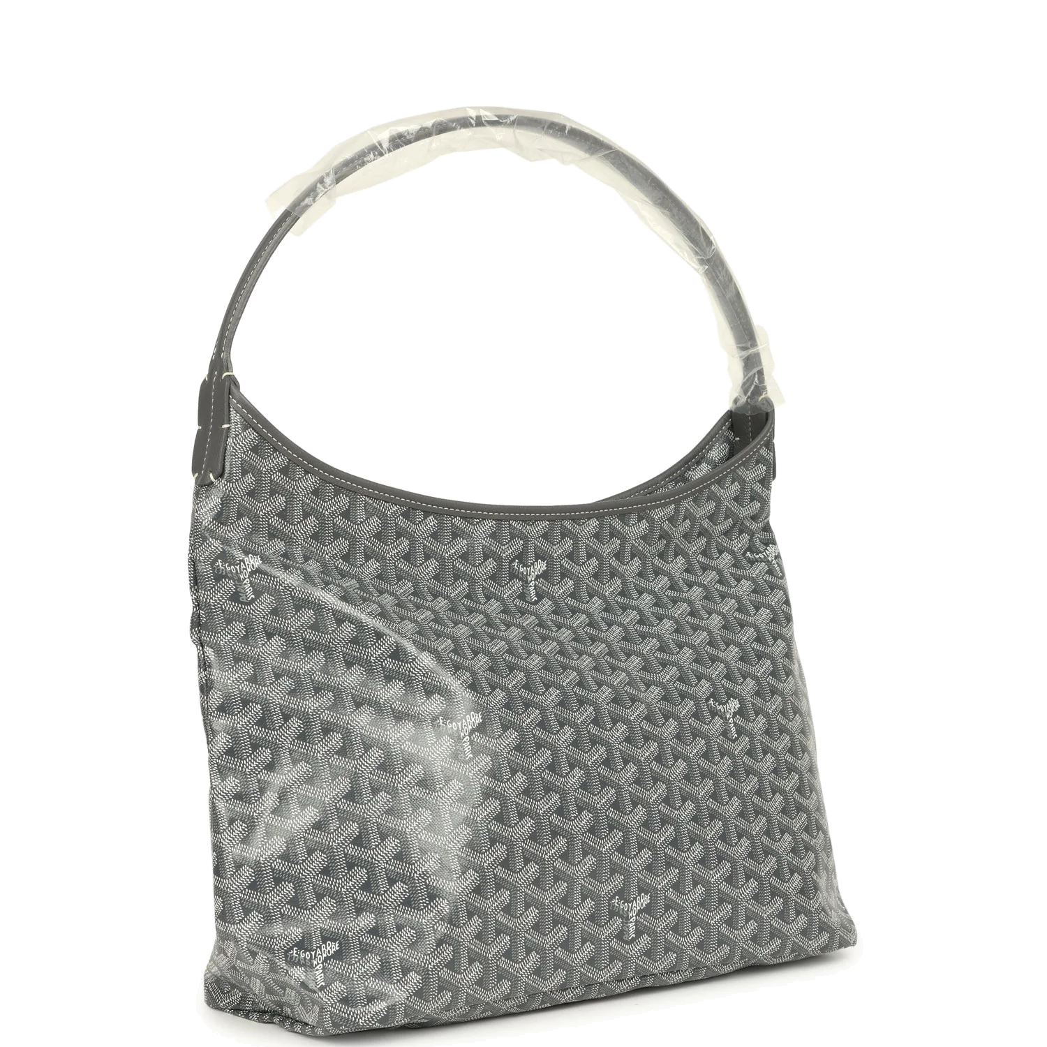 Goyard Goyardine Grey Boheme Hobo Bag — фото 3
