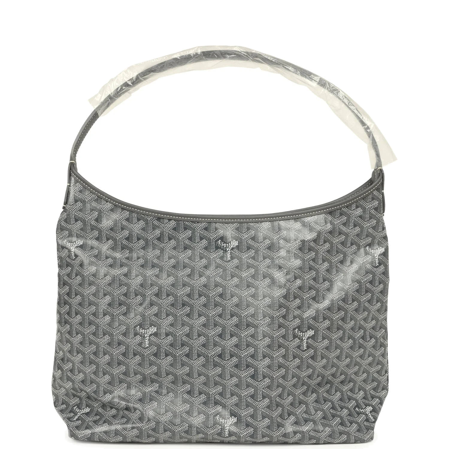 Goyard Goyardine Grey Boheme Hobo Bag — фото 5