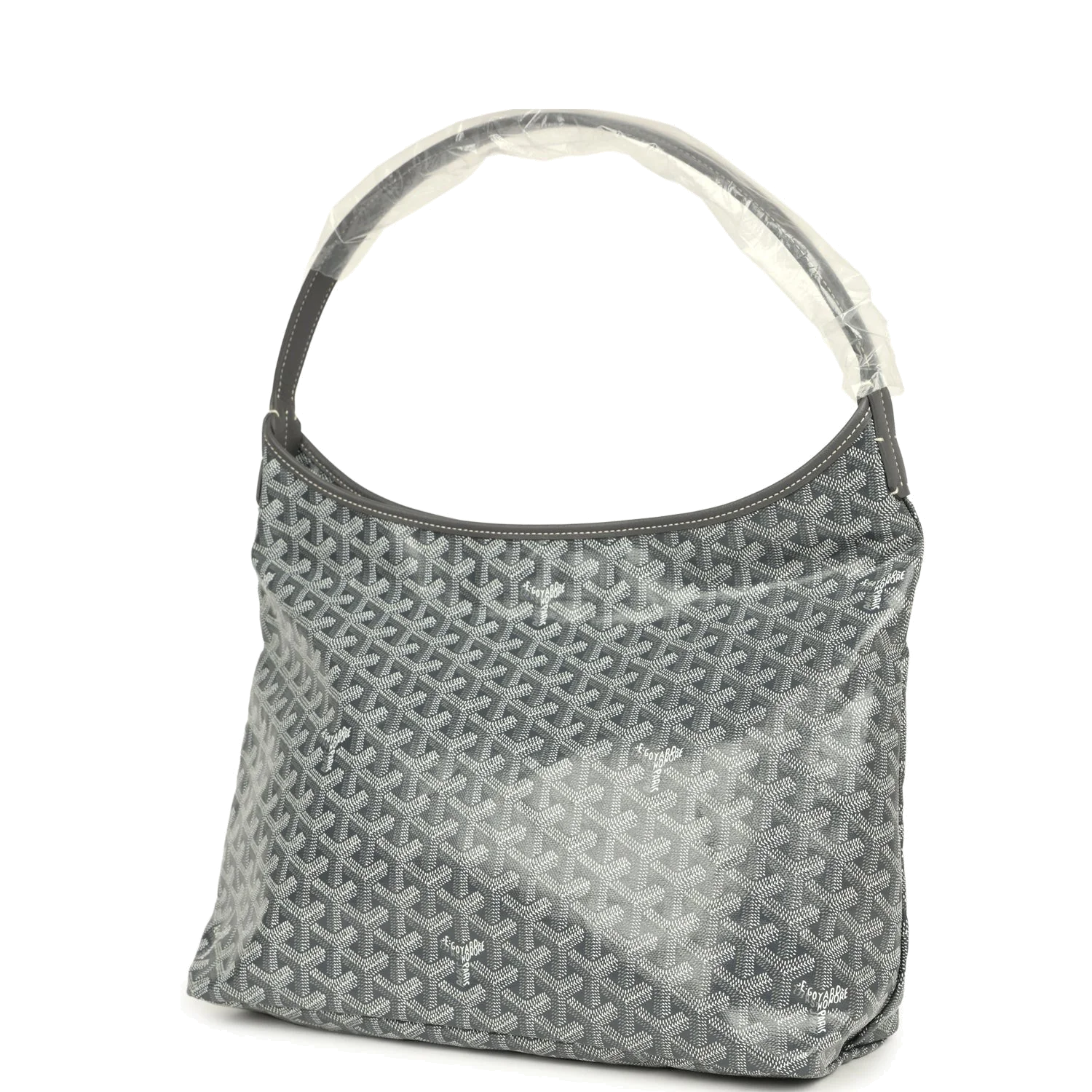 Goyard Goyardine Grey Boheme Hobo Bag — фото 6