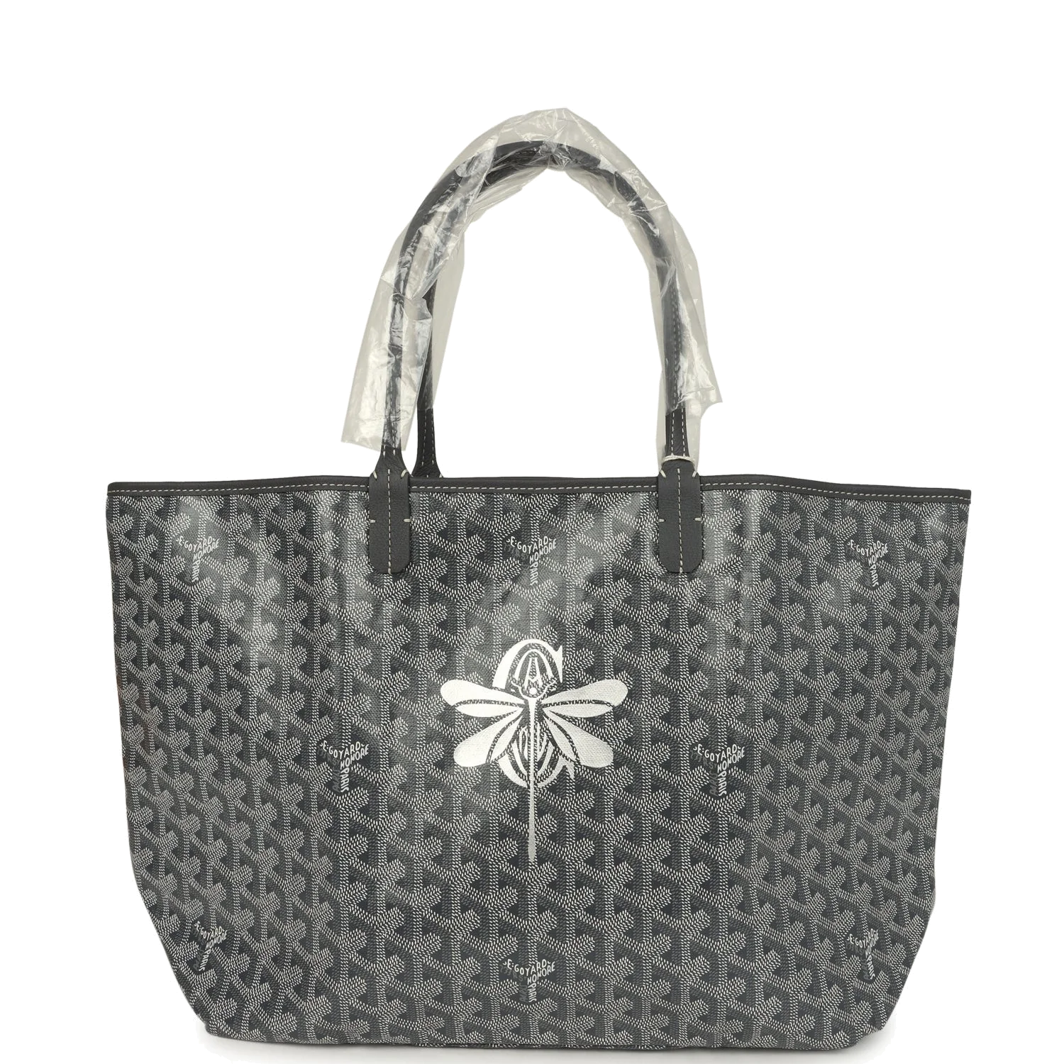 Goyard Goyardine Grey Saint Louis PM Tote Bag — фото 2