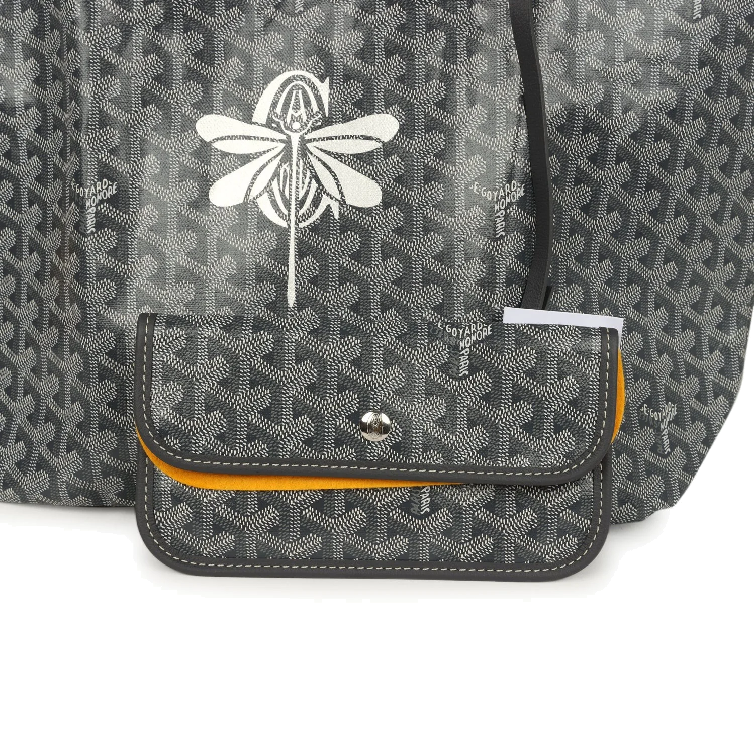 Goyard Goyardine Grey Saint Louis PM Tote Bag — фото 7