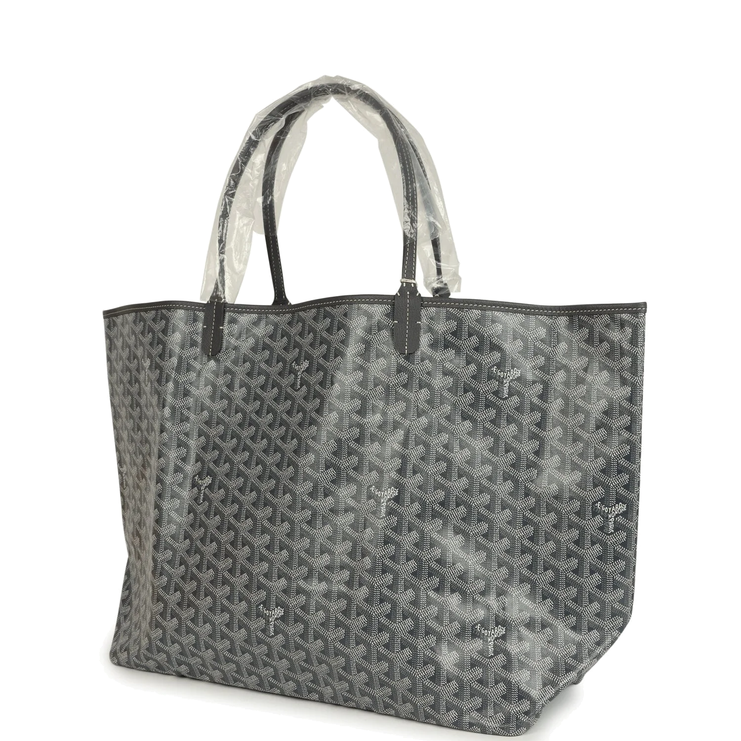 Goyard Goyardine Grey St. Louis GM Tote Bag — фото 6