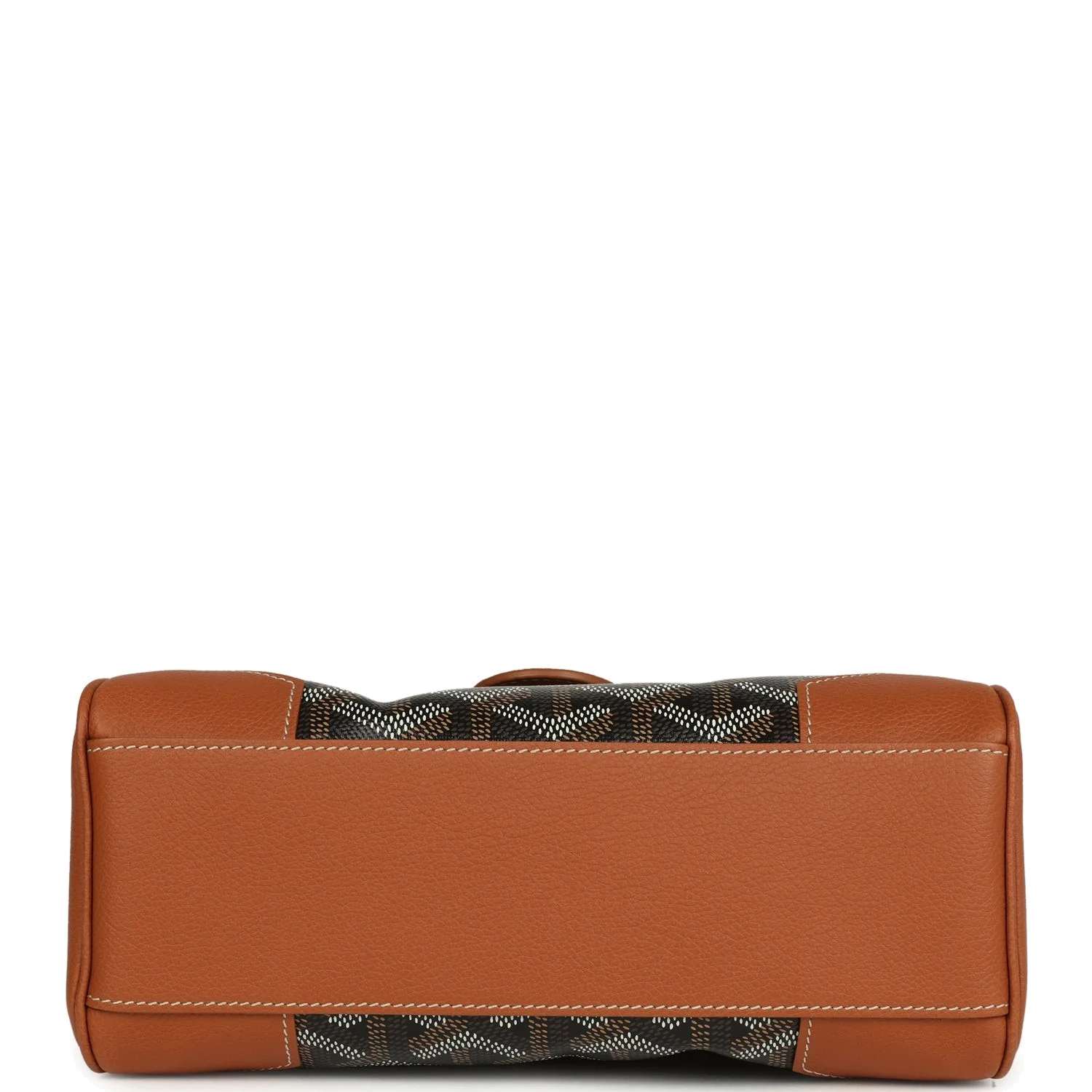 Goyard Saigon Souple Mini Bag Black and Brown Goyardine Canvas — фото 7