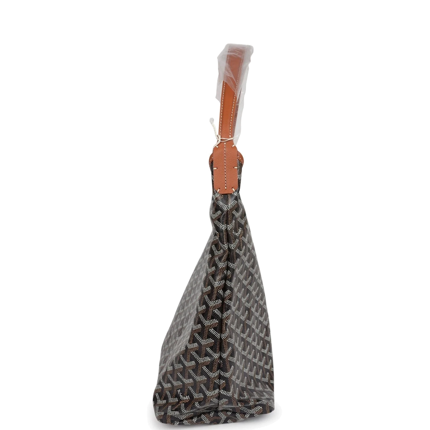 Goyard Goyardine Black and Brown Boheme PM Hobo Bag — фото 4