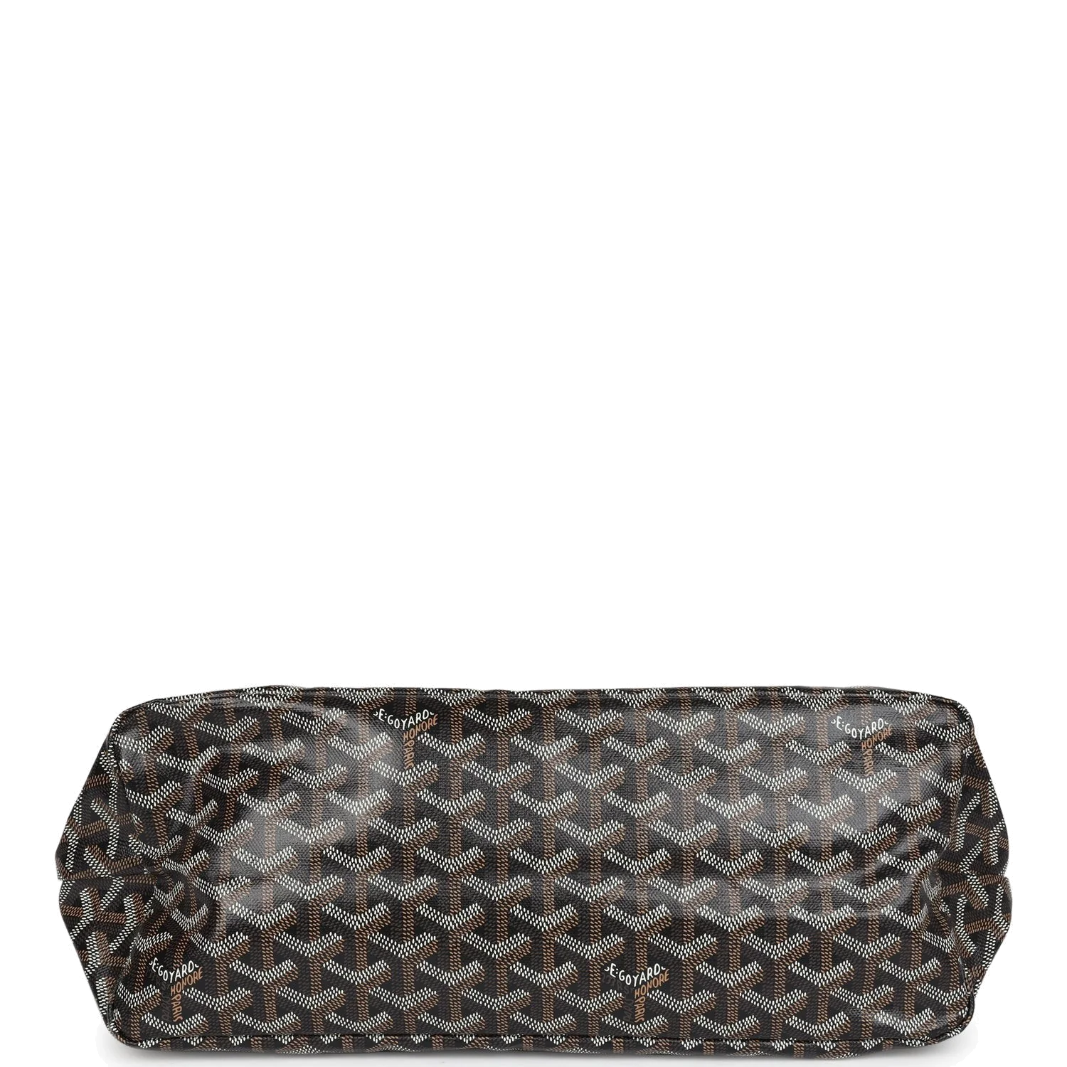 Goyard Goyardine Black and Brown Boheme PM Hobo Bag — фото 7
