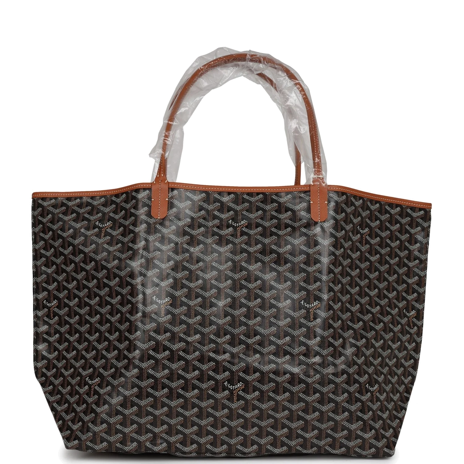 Goyard Goyardine Black Saint Louis GM Tote Bag