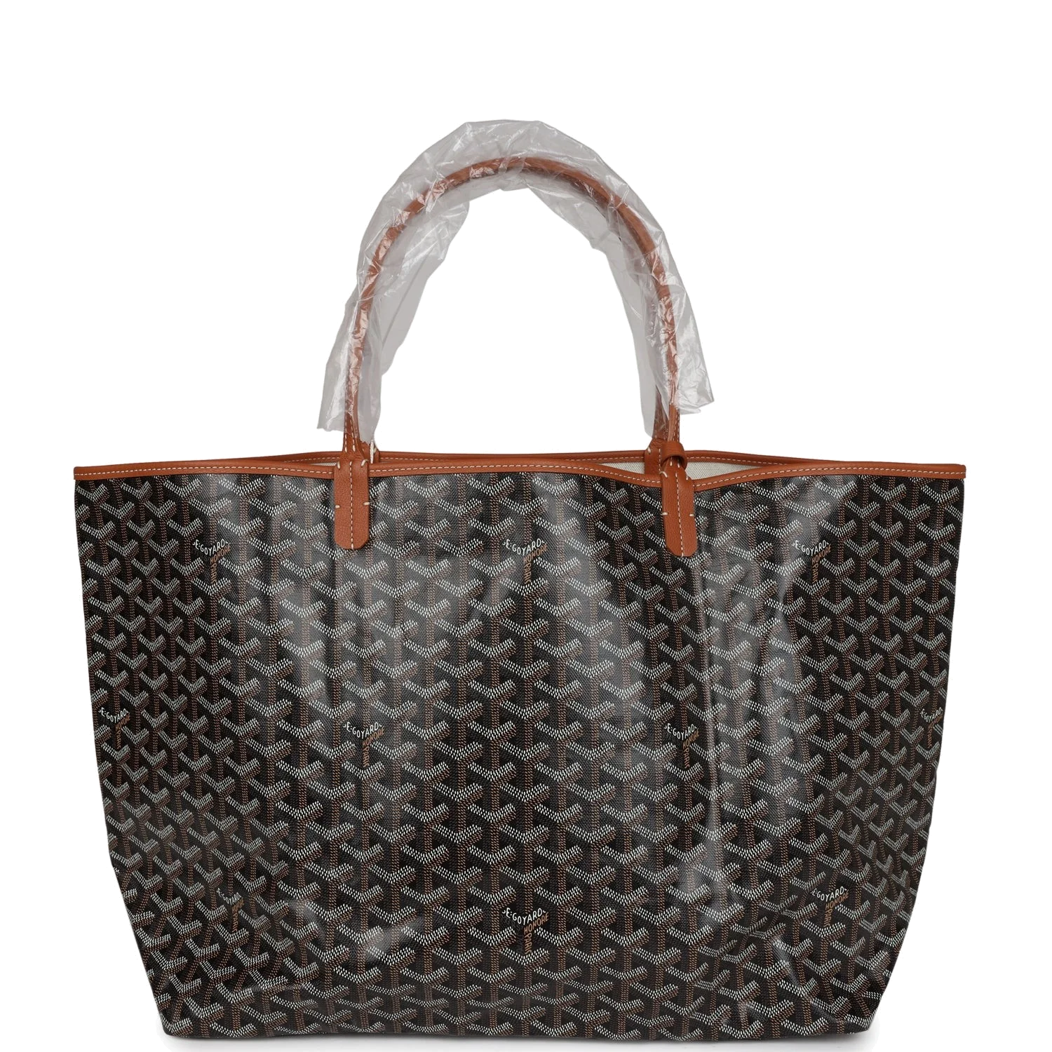 Goyard Goyardine Black Saint Louis GM Tote Bag — фото 5