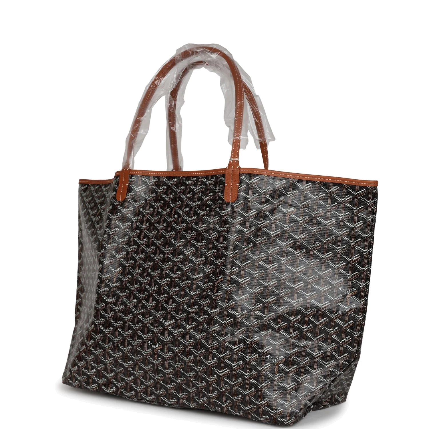 Goyard Goyardine Black Saint Louis GM Tote Bag — фото 6