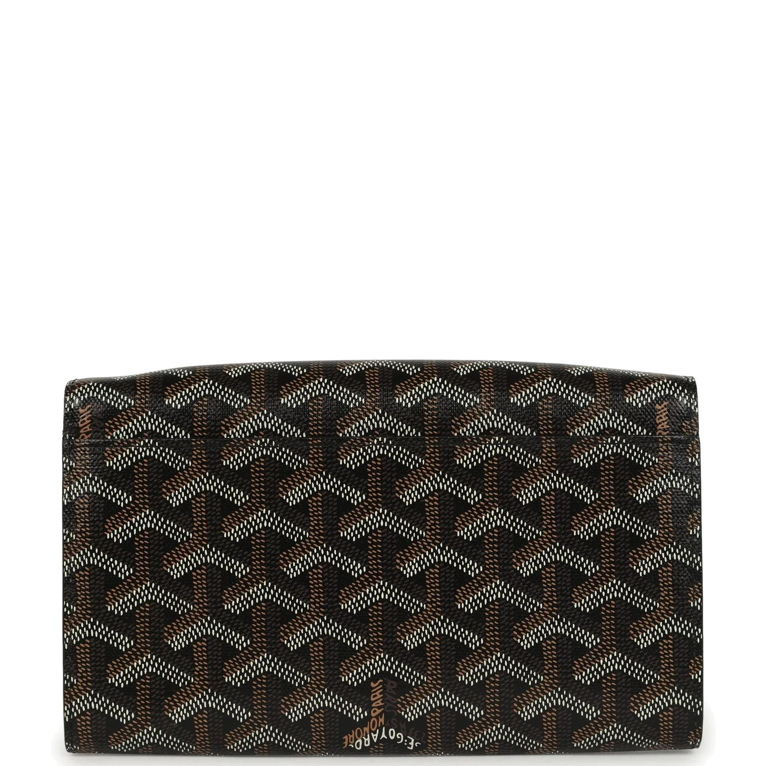 Goyard Goyardine Canvas Black Varenne Continental Wallet Bag — фото 5