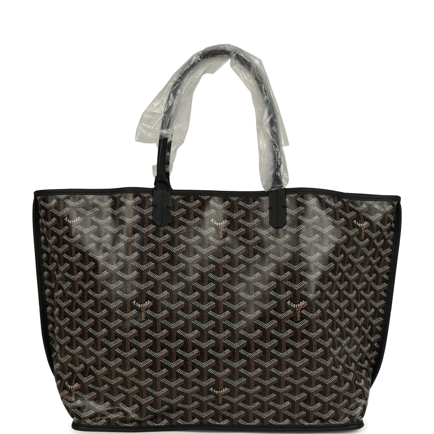 Goyard Anjou PM Black Goyardine Canvas — фото 2