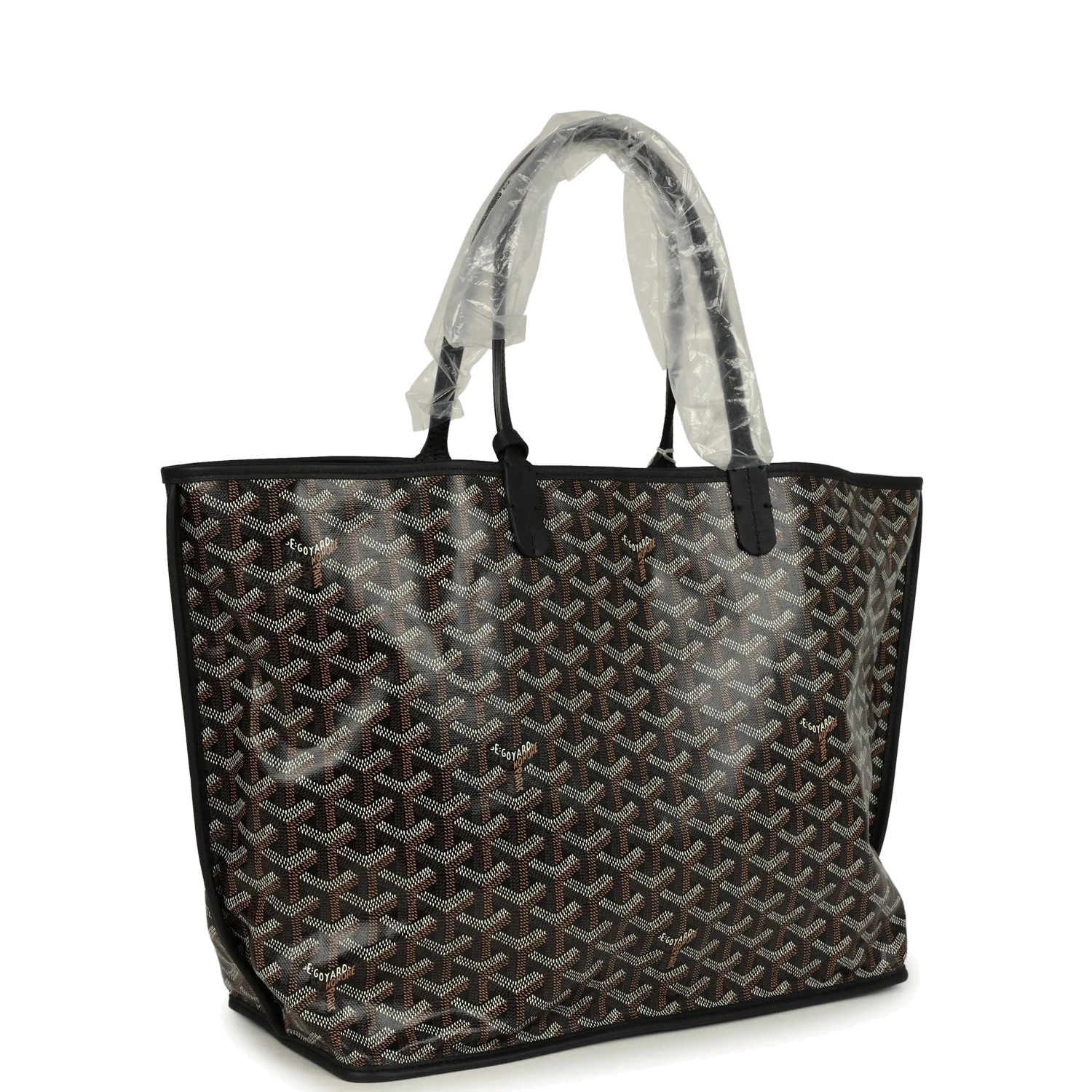 Goyard Anjou PM Black Goyardine Canvas — фото 3