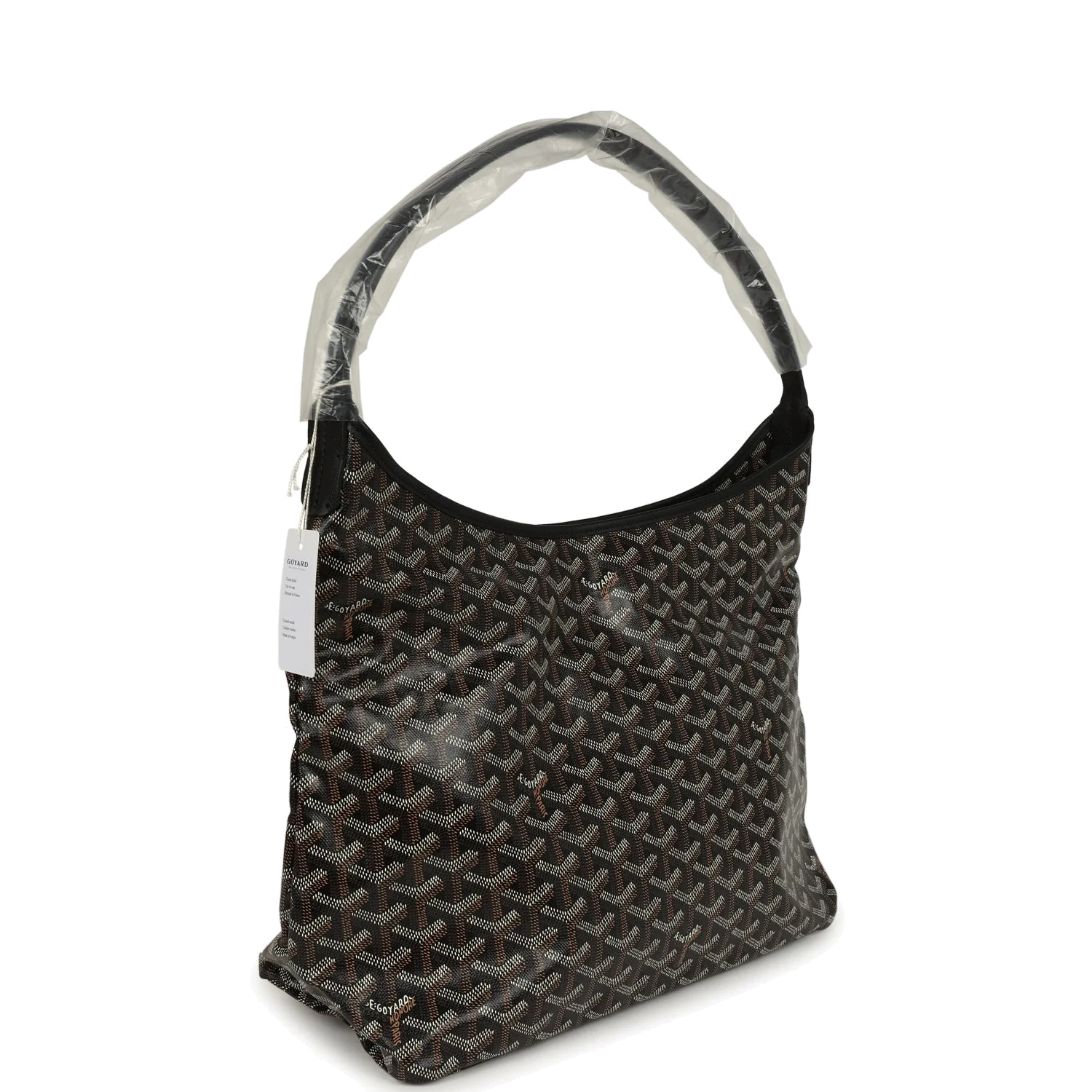 Goyard Goyardine Black Boheme Hobo Bag — фото 3
