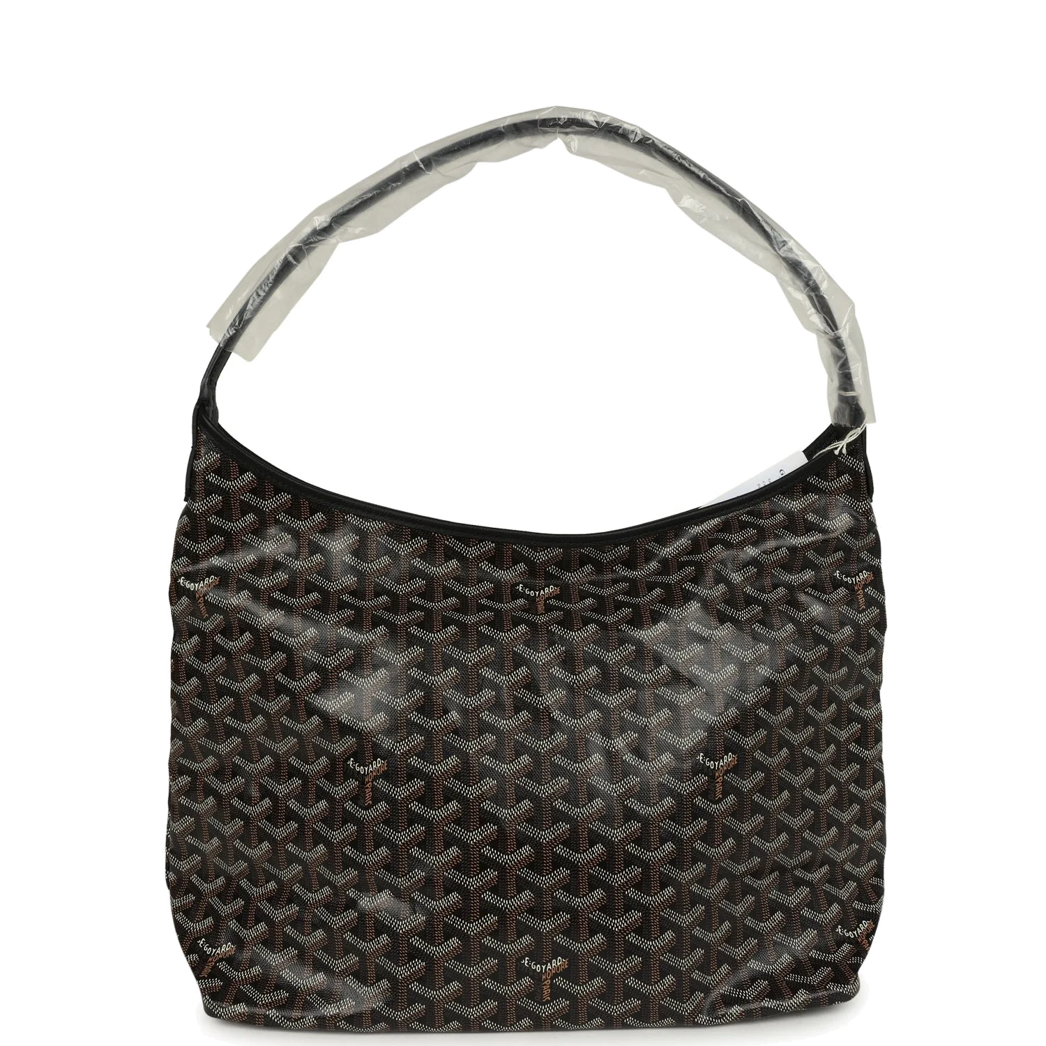 Goyard Goyardine Black Boheme Hobo Bag — фото 5