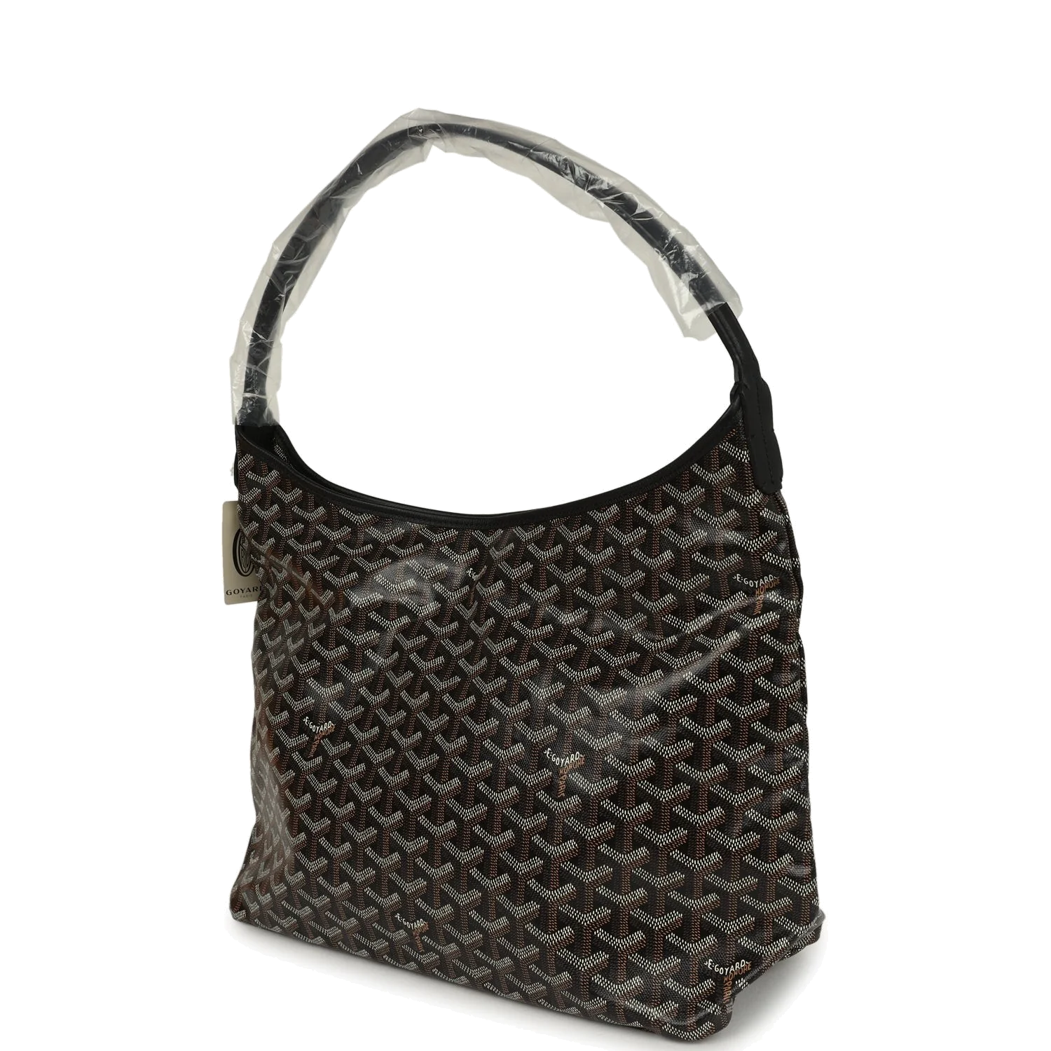 Goyard Goyardine Black Boheme Hobo Bag — фото 6