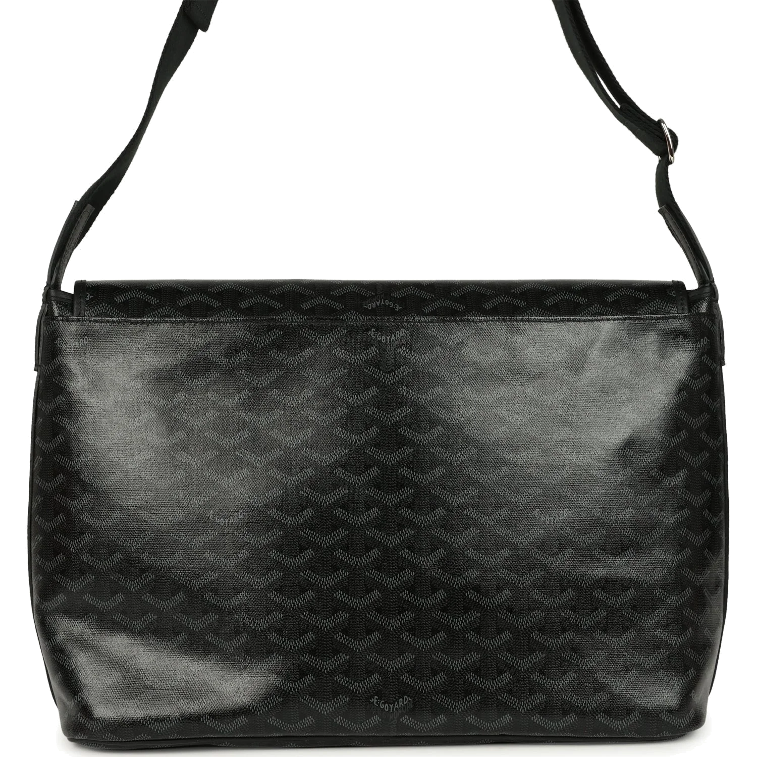Goyard Goyardine Canvas Black Capetien MM Messenger Bag — фото 5