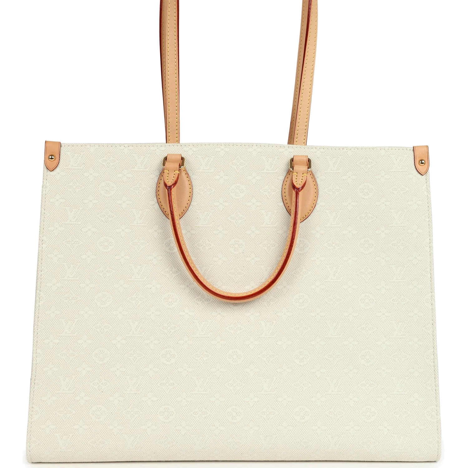 Louis Vuitton On The Go Miami GM Tote Light Beige Multi Jacquard Monogram — фото 5
