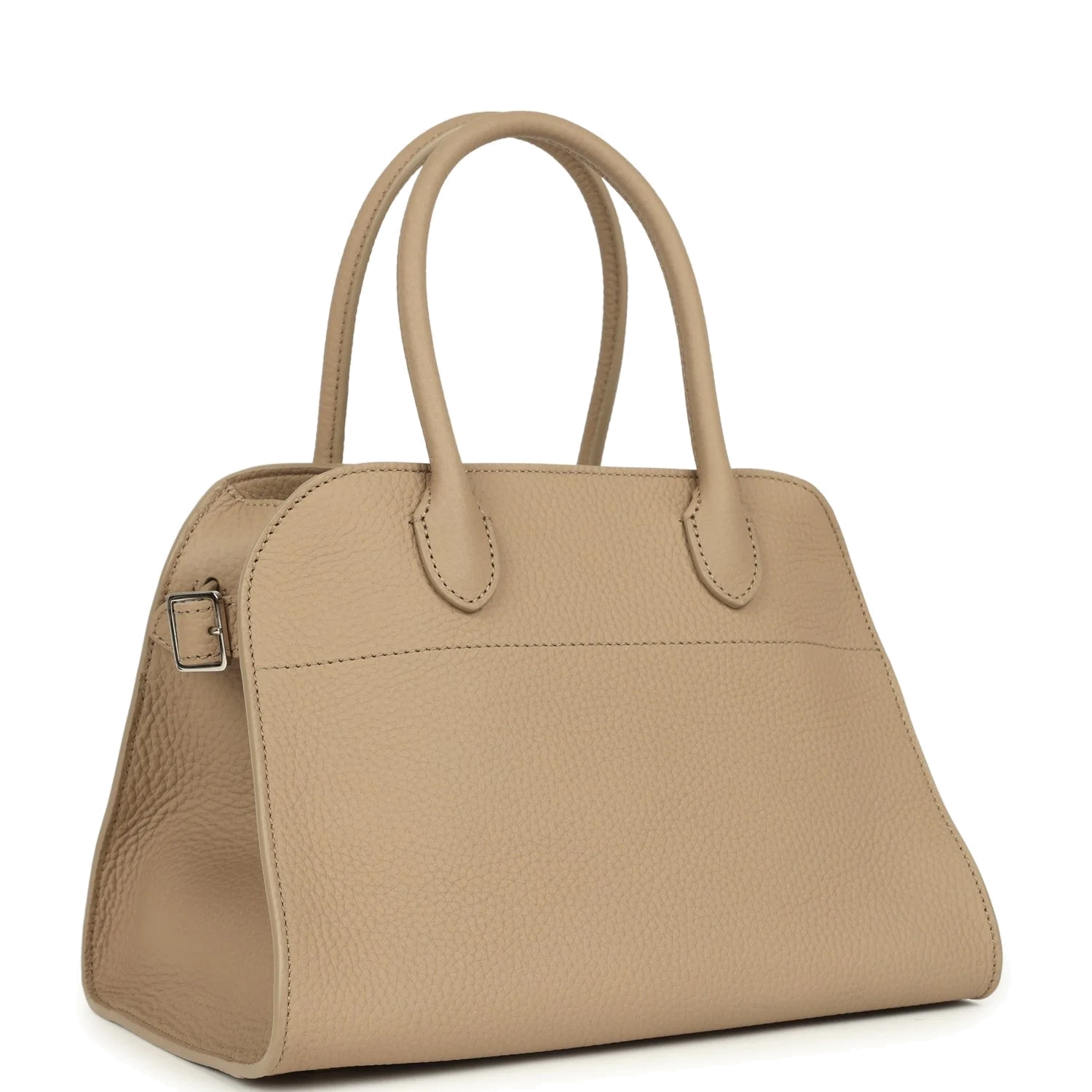 The Row Soft Margaux 10 Bag Dark Taupe Calfskin — фото 3