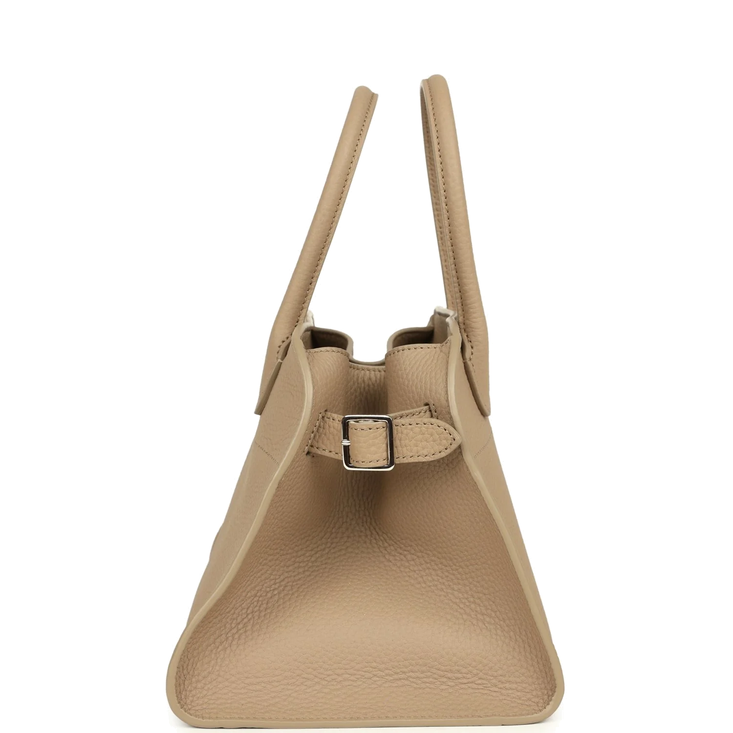 The Row Soft Margaux 10 Bag Dark Taupe Calfskin — фото 5