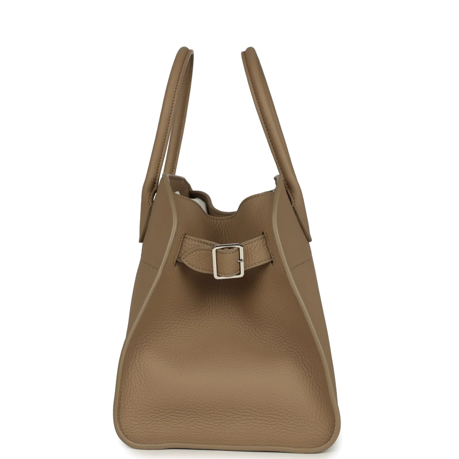 The Row Soft Margaux 12 Bag Dark Taupe Calfskin — фото 4