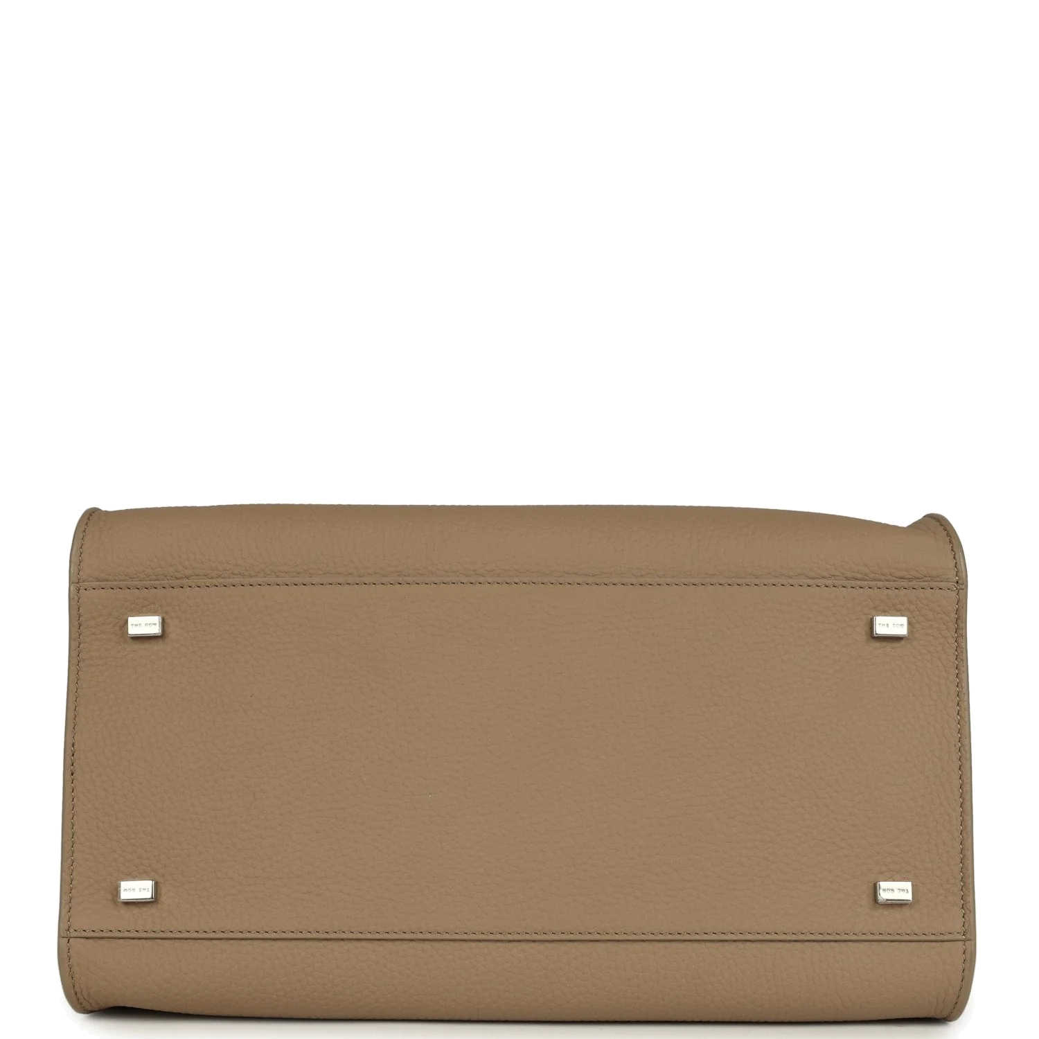 The Row Soft Margaux 12 Bag Dark Taupe Calfskin — фото 7