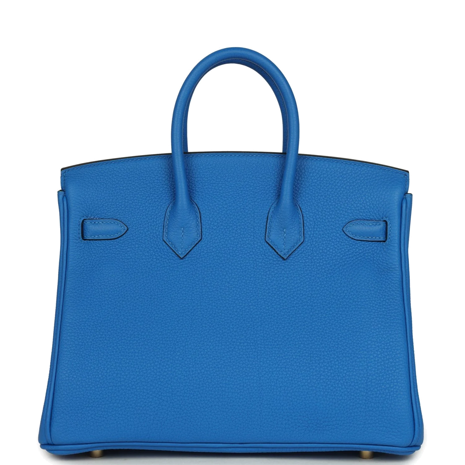 Hermes Birkin 25 Bleu Hydra Togo Gold Hardware Синий Гидра — фото 5