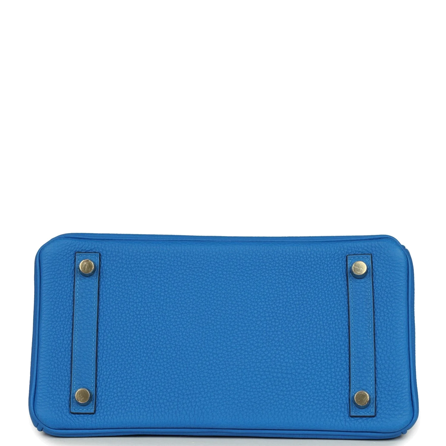 Hermes Birkin 25 Bleu Hydra Togo Gold Hardware Синий Гидра — фото 7
