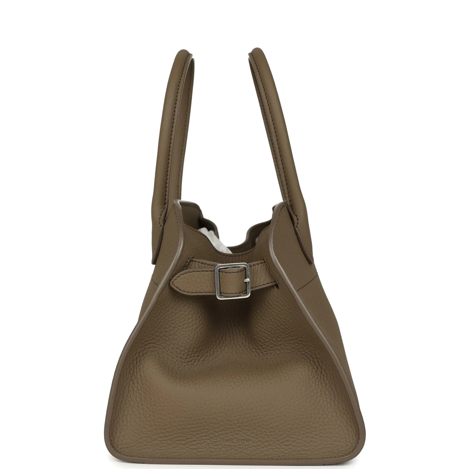 The Row Soft Margaux 10 Bag Smoked Taupe Calfskin — фото 4