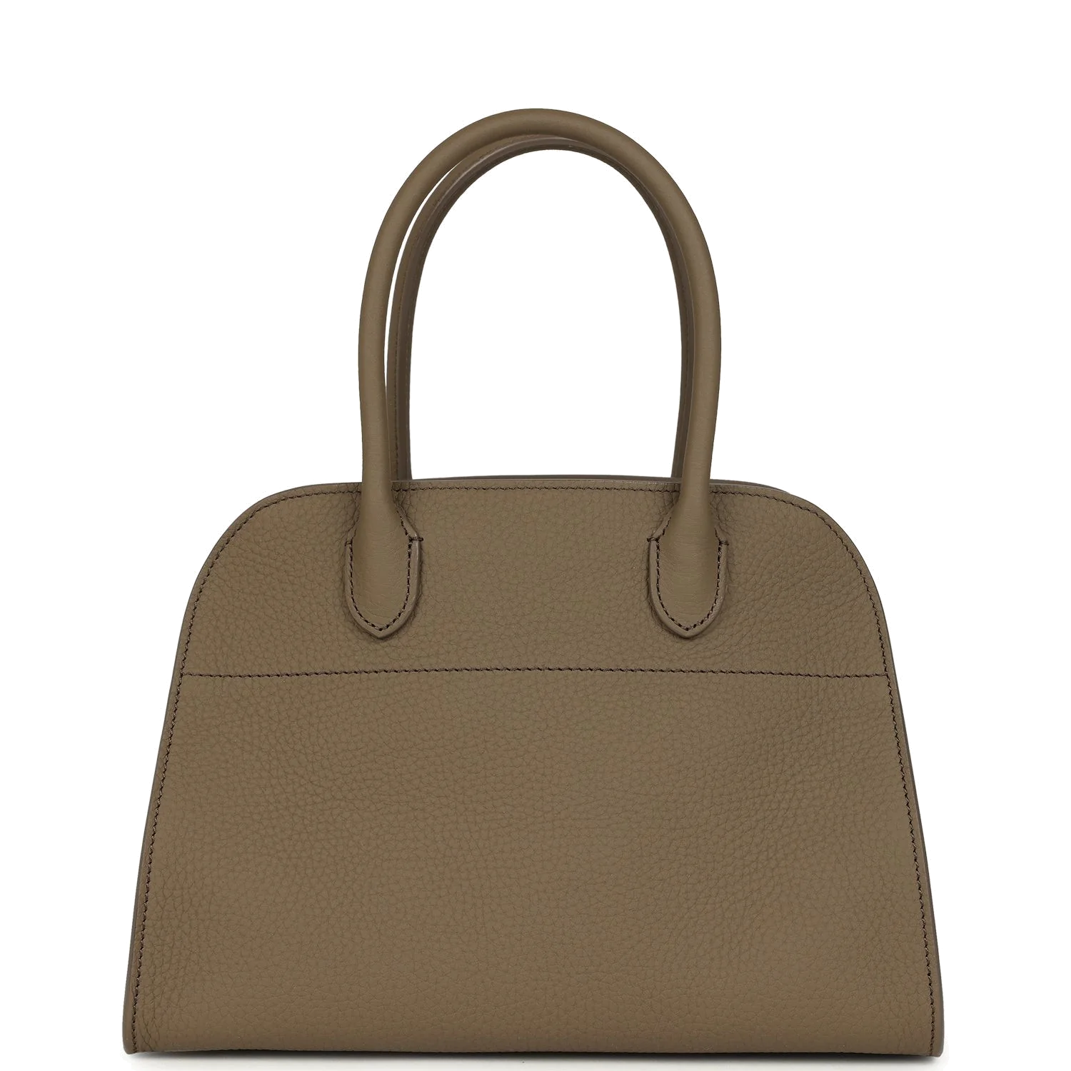 The Row Soft Margaux 10 Bag Smoked Taupe Calfskin — фото 5