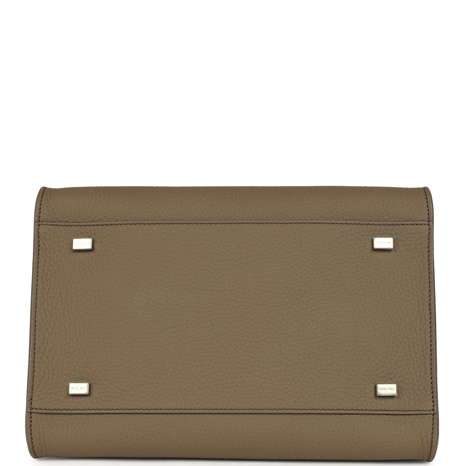The Row Soft Margaux 10 Bag Smoked Taupe Calfskin — фото 7