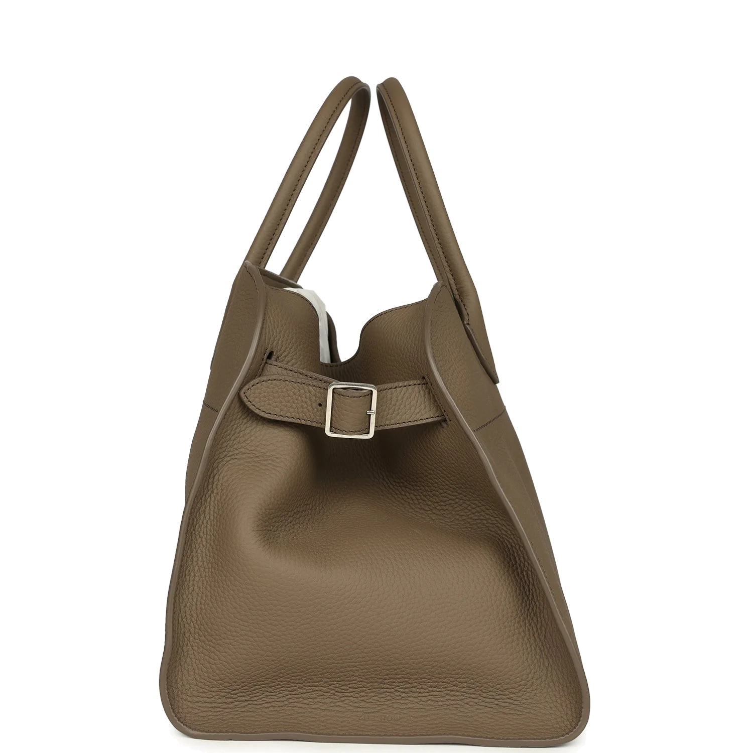 The Row Soft Margaux 15 Bag Smoked Taupe Calfskin — фото 4