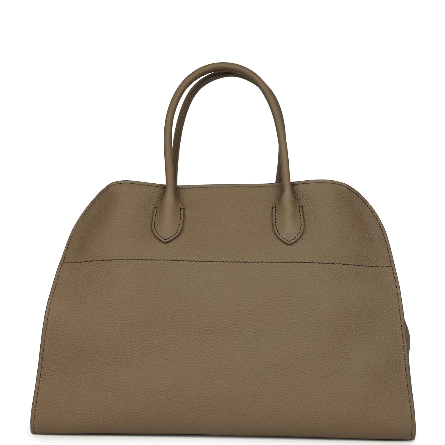 The Row Soft Margaux 15 Bag Smoked Taupe Calfskin — фото 5
