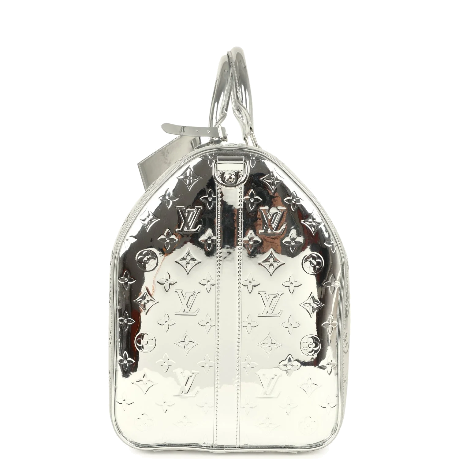 Louis Vuitton Keepall Bandouliere 50 Silver Monogram — фото 4