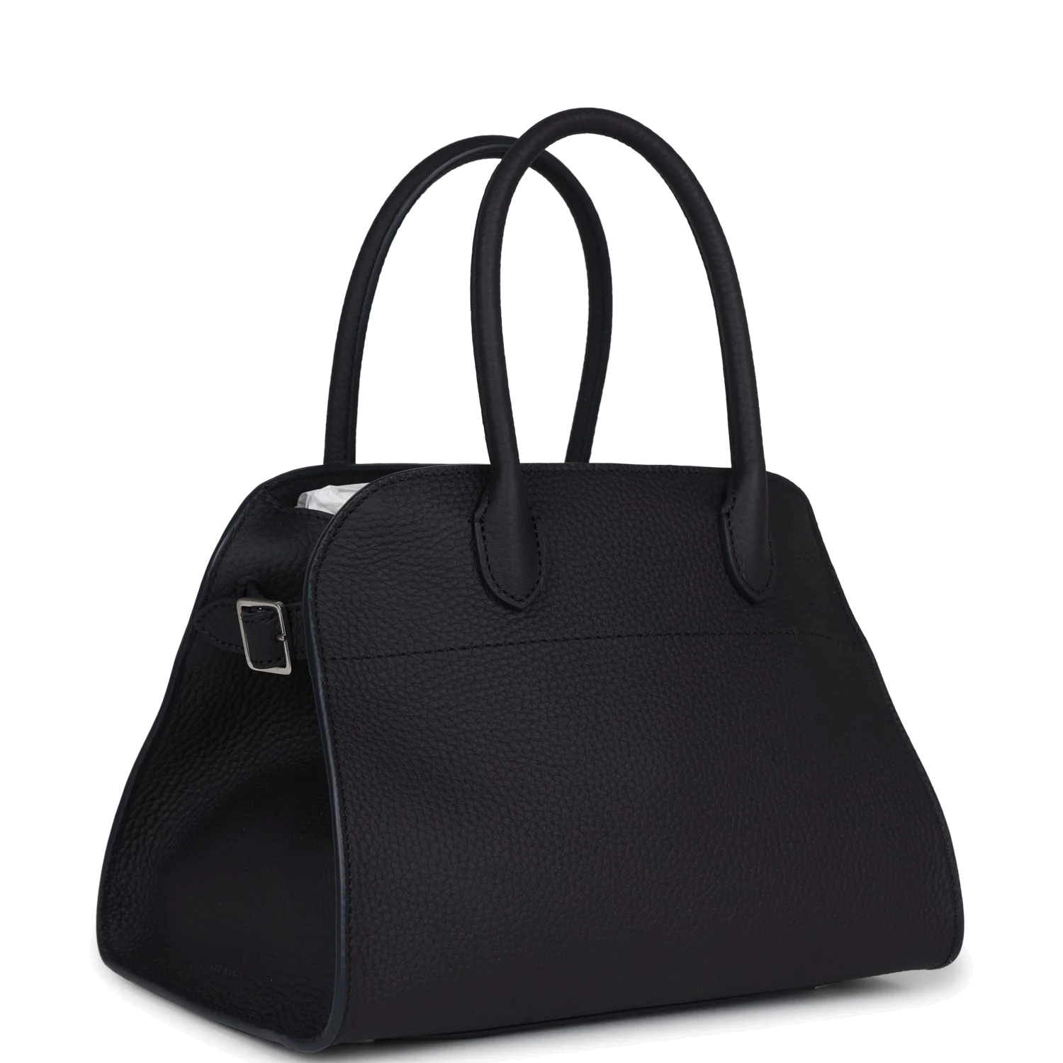 The Row Soft Margaux 10 Bag Midnight Calfskin — фото 3
