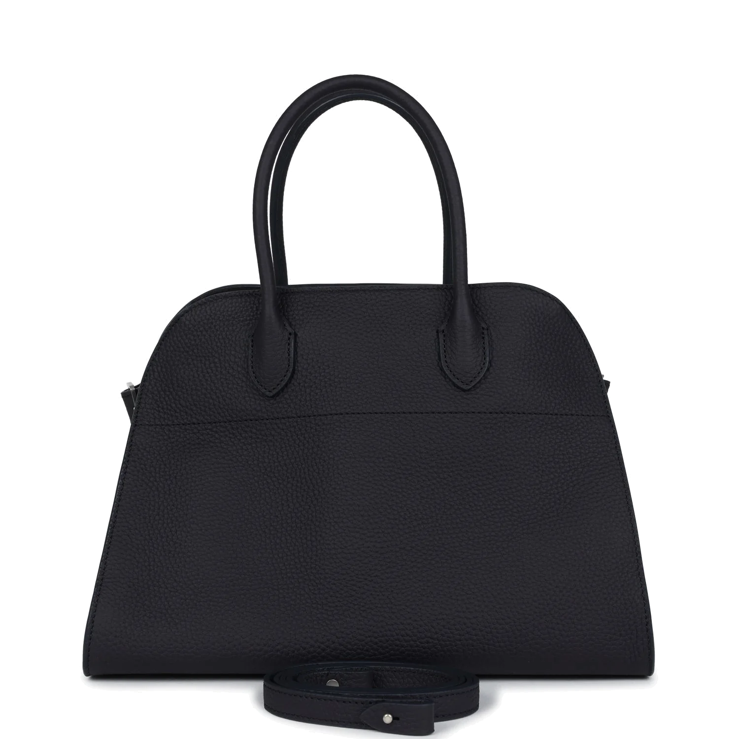 The Row Soft Margaux 12 Bag Midnight Calfskin — фото 2