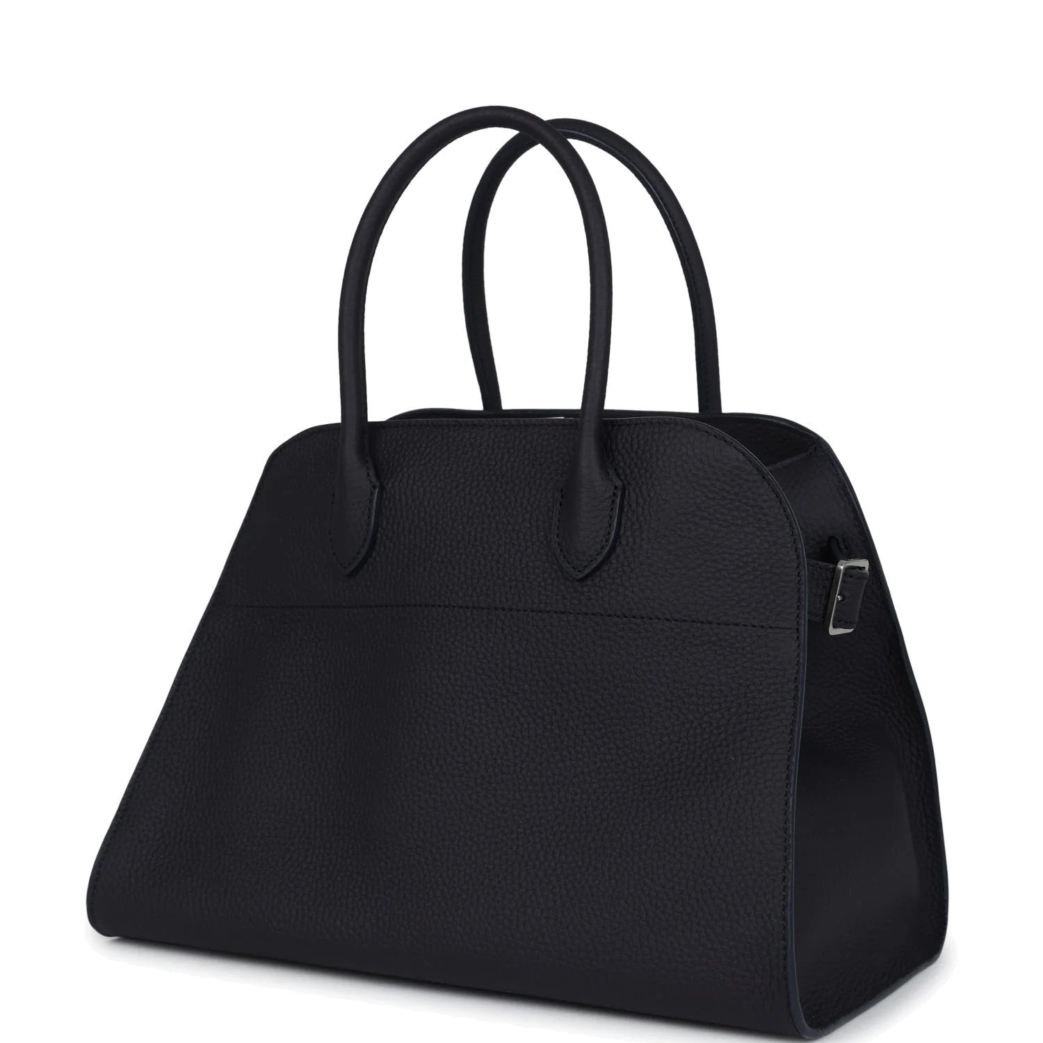 The Row Soft Margaux 12 Bag Midnight Calfskin — фото 4
