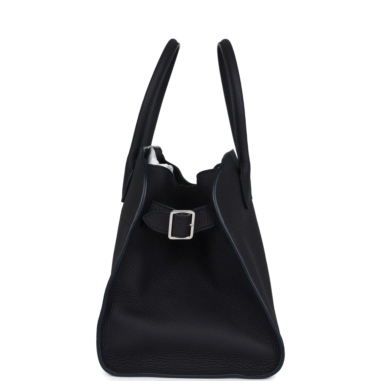 The Row Soft Margaux 12 Bag Midnight Calfskin — фото 5