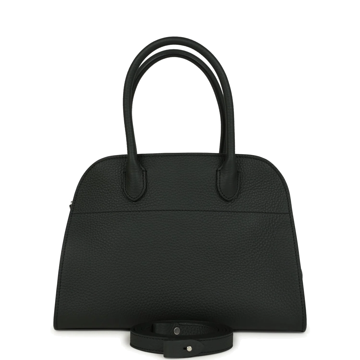The Row Soft Margaux 10 Bag Dark Pine Calfskin — фото 2