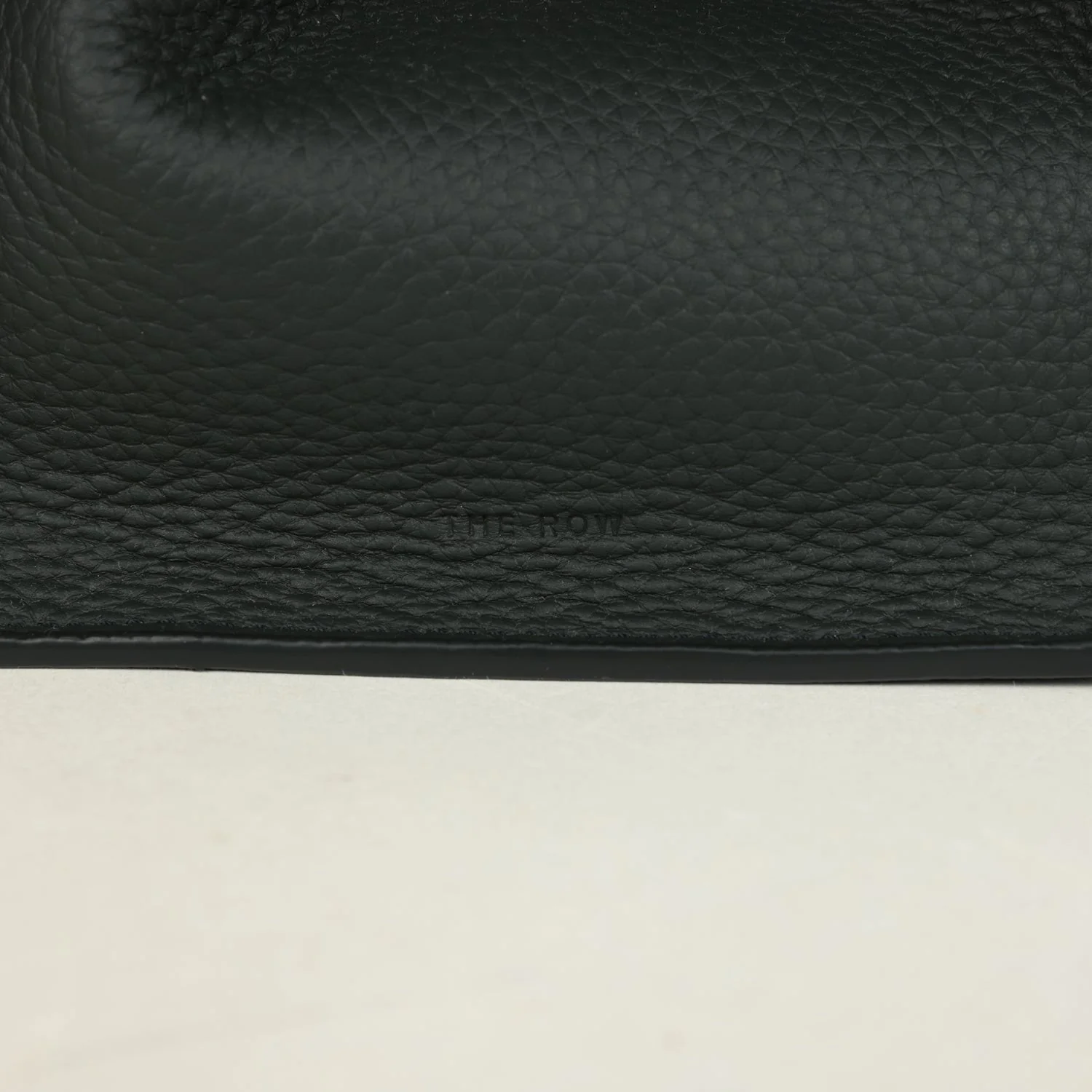 The Row Soft Margaux 10 Bag Dark Pine Calfskin — фото 6