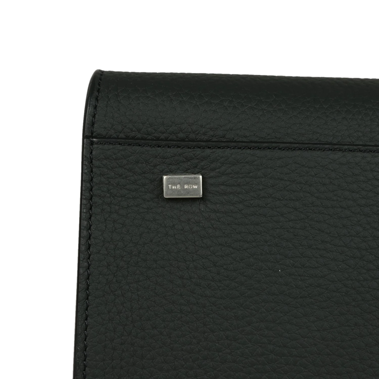 The Row Soft Margaux 10 Bag Dark Pine Calfskin — фото 7