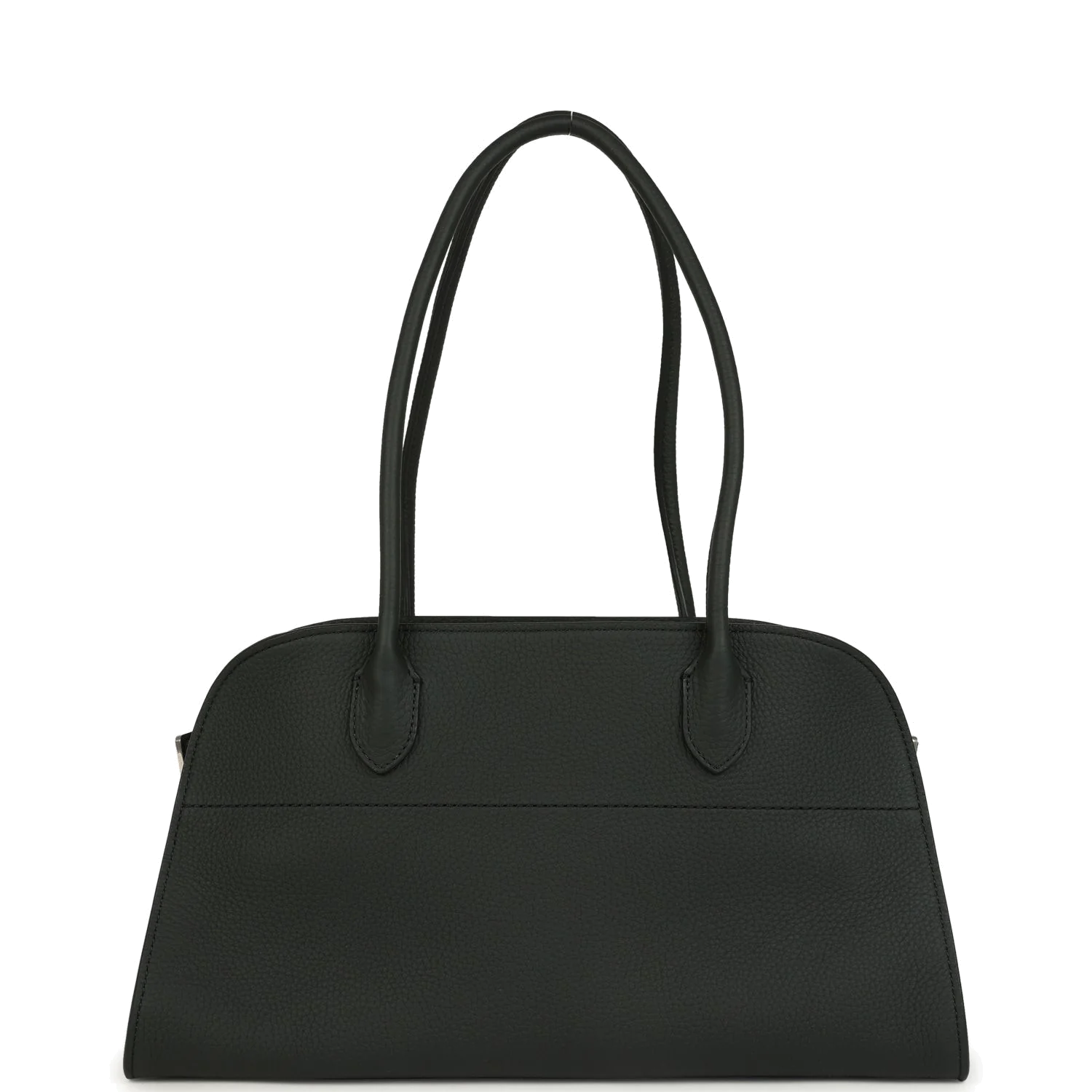 The Row Shoulder Margaux 12 Dark Pine Calfskin