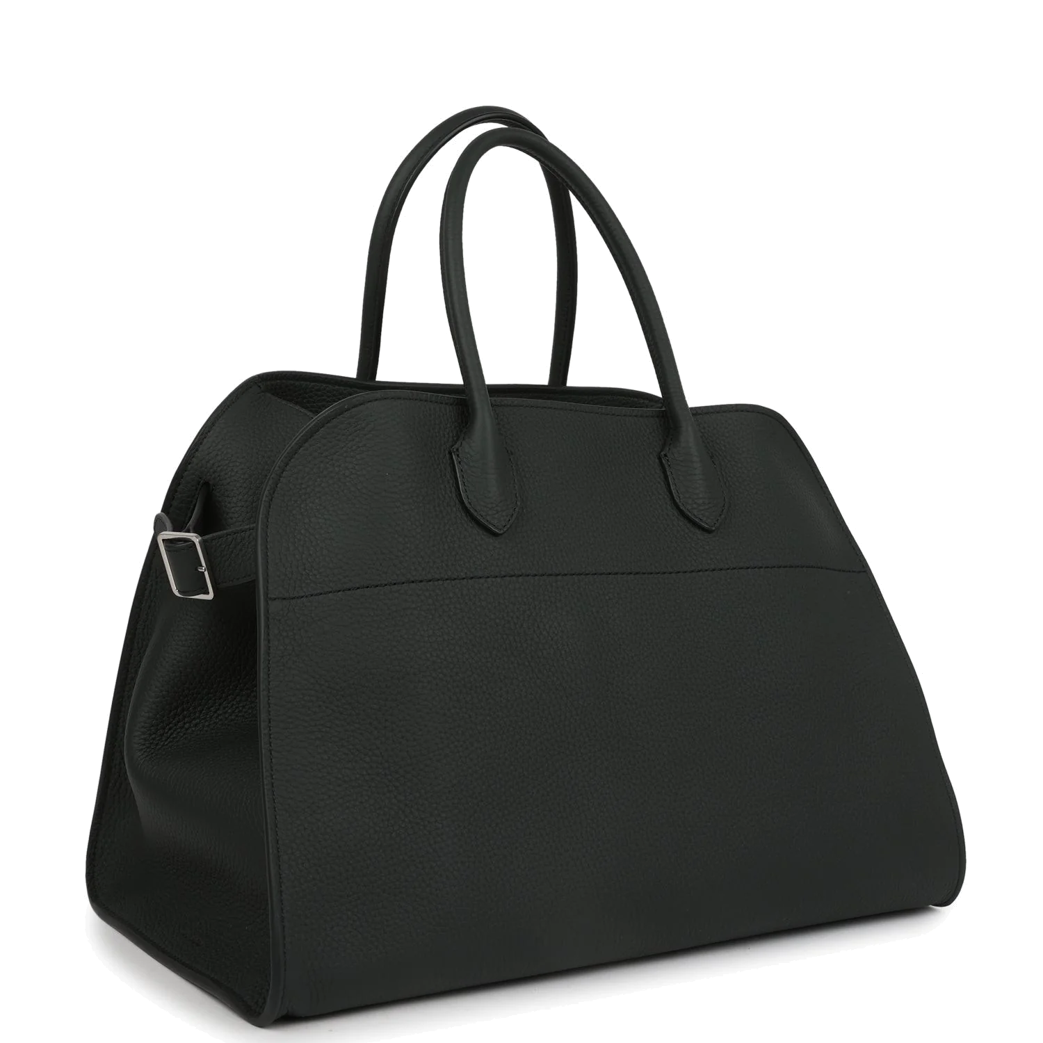 The Row Soft Margaux 15 Bag Dark Pine Calfskin — фото 3