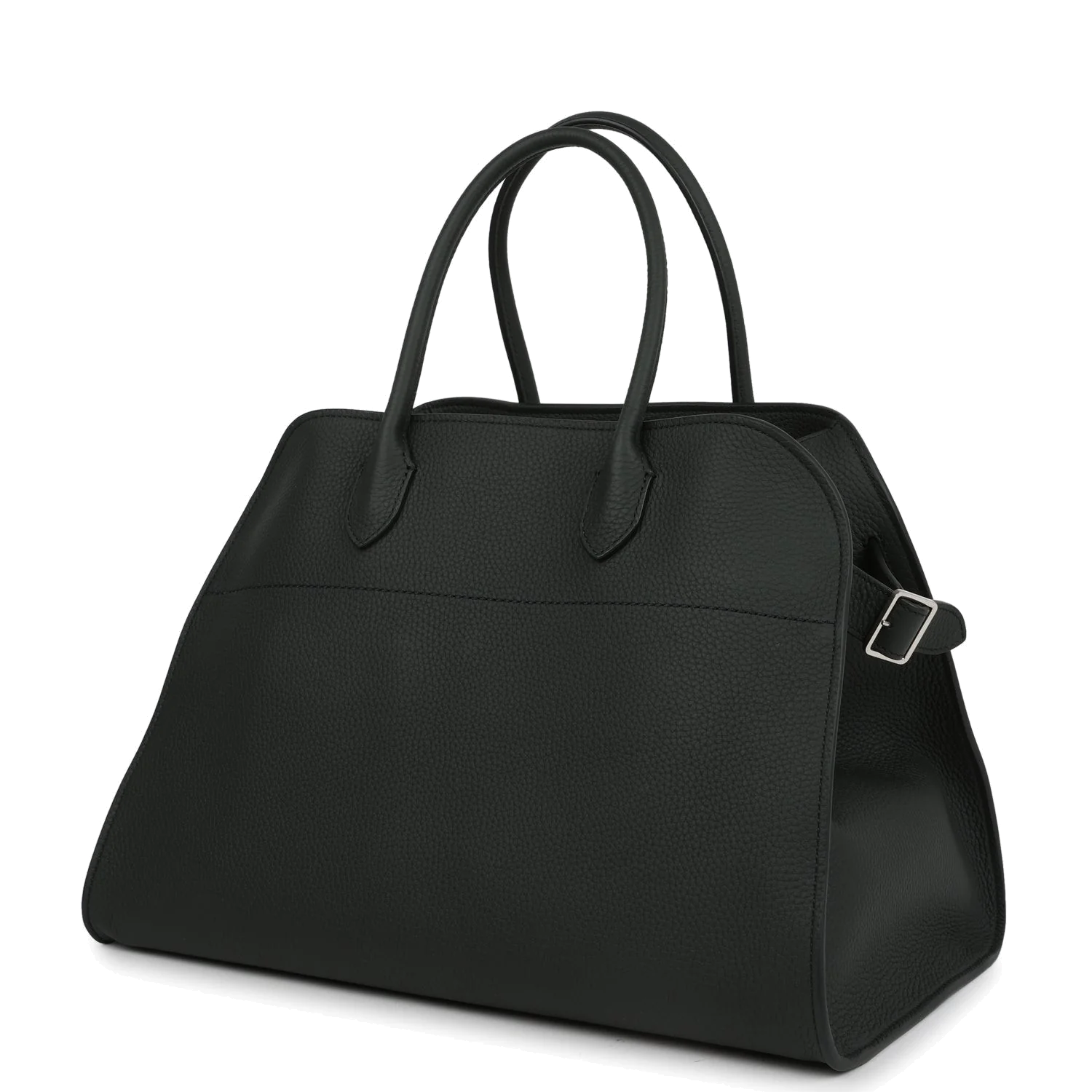 The Row Soft Margaux 15 Bag Dark Pine Calfskin — фото 6