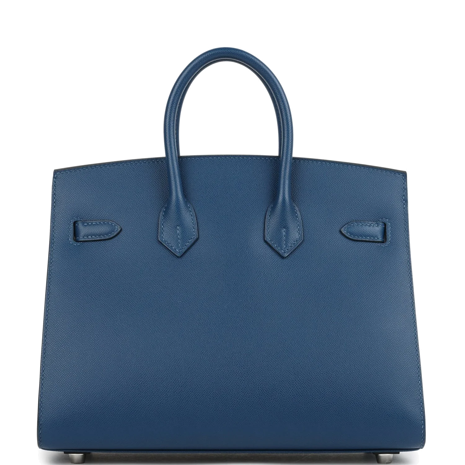 Hermes Birkin Sellier 25 Deep Bleu Madame Palladium Hardware — фото 5