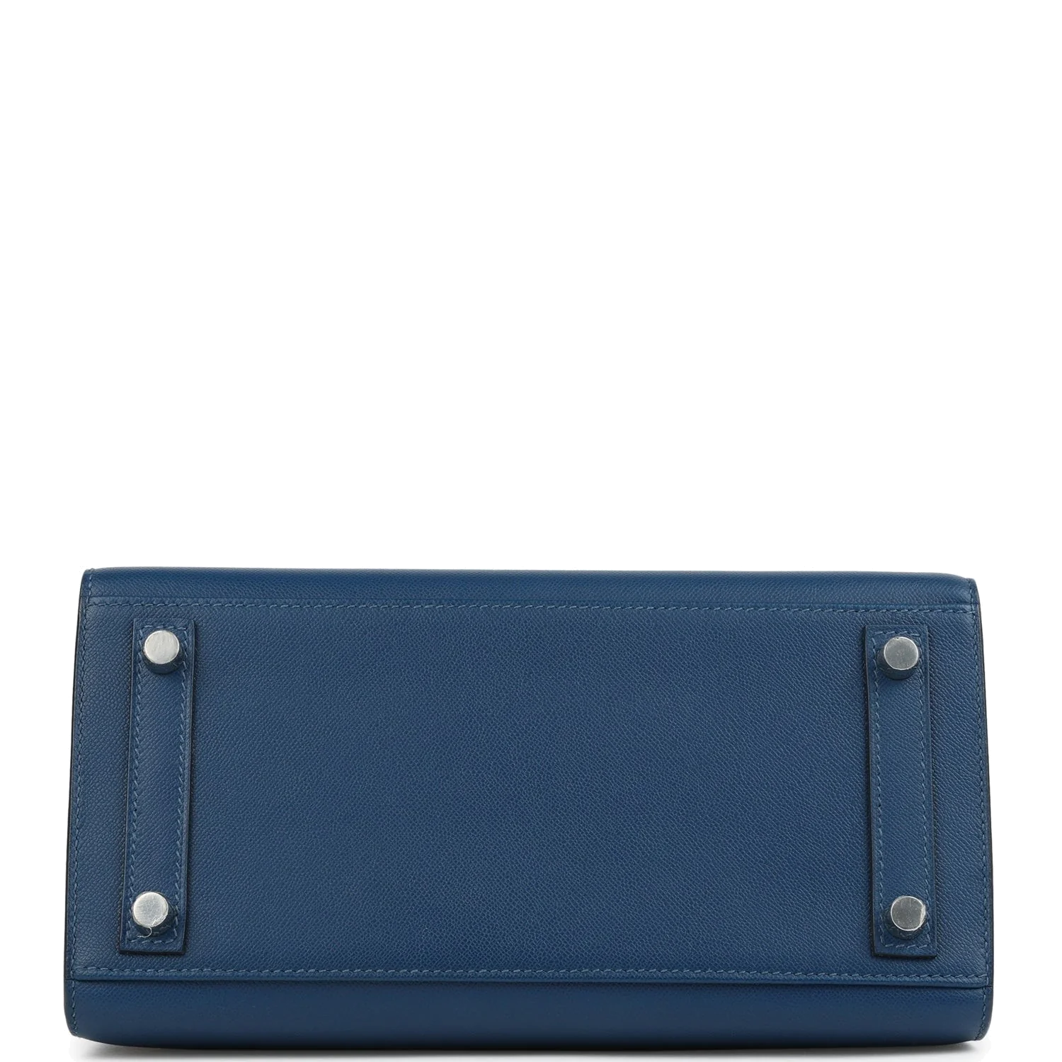 Hermes Birkin Sellier 25 Deep Bleu Madame Palladium Hardware — фото 7