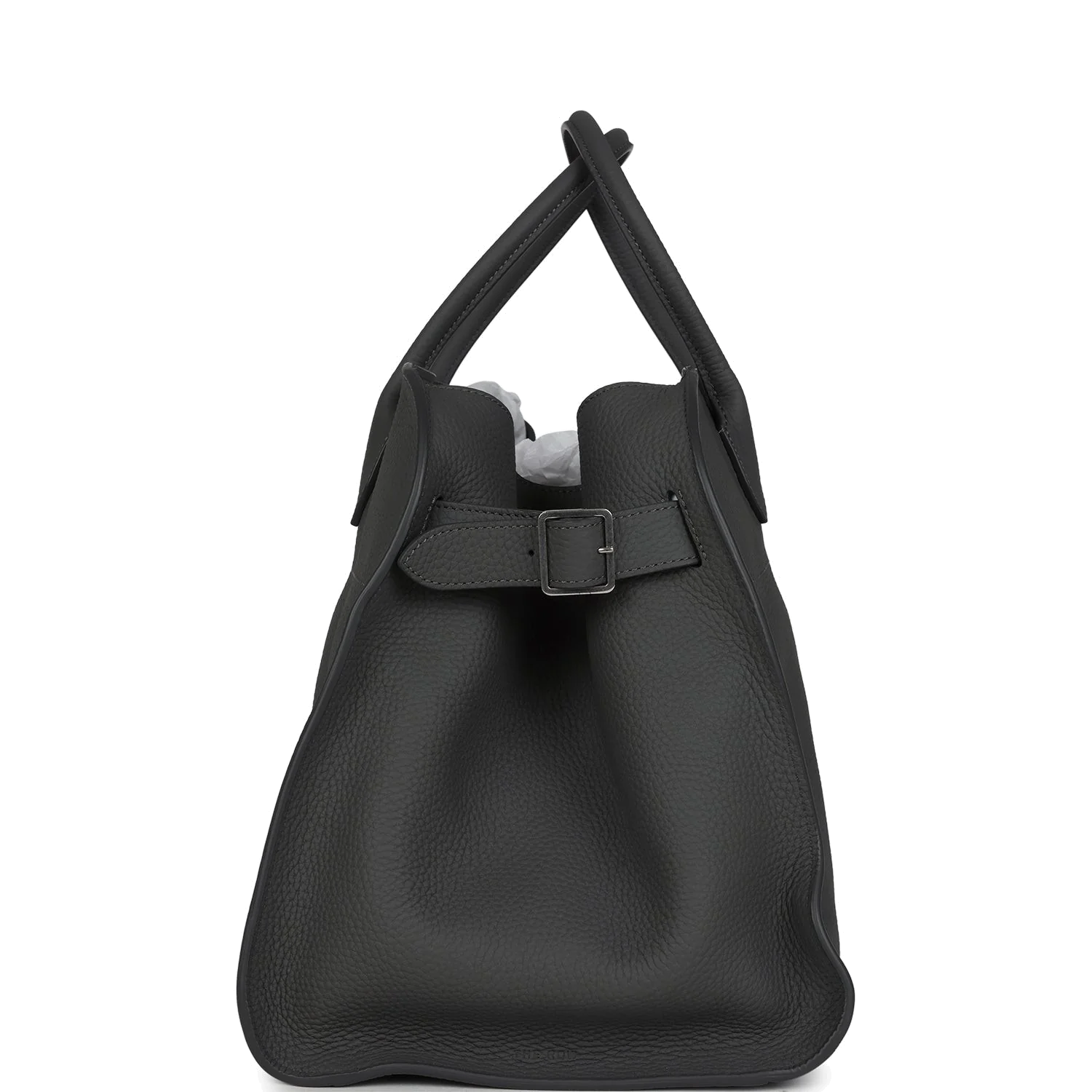 The Row Soft Margaux 15 Bag Timouse Grey Calfskin — фото 4